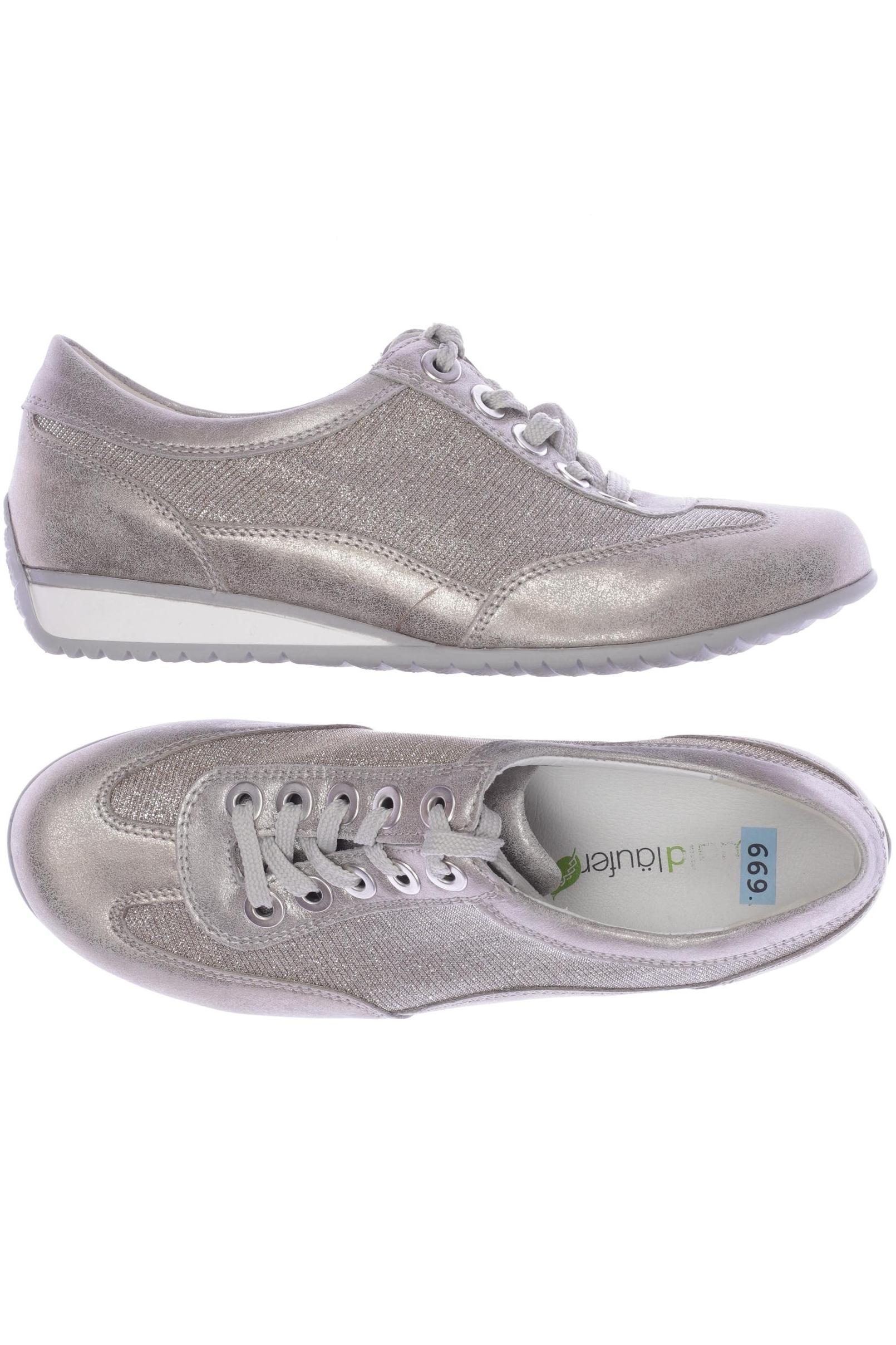 

waldläufer Damen Halbschuh, gold, Gr. 4