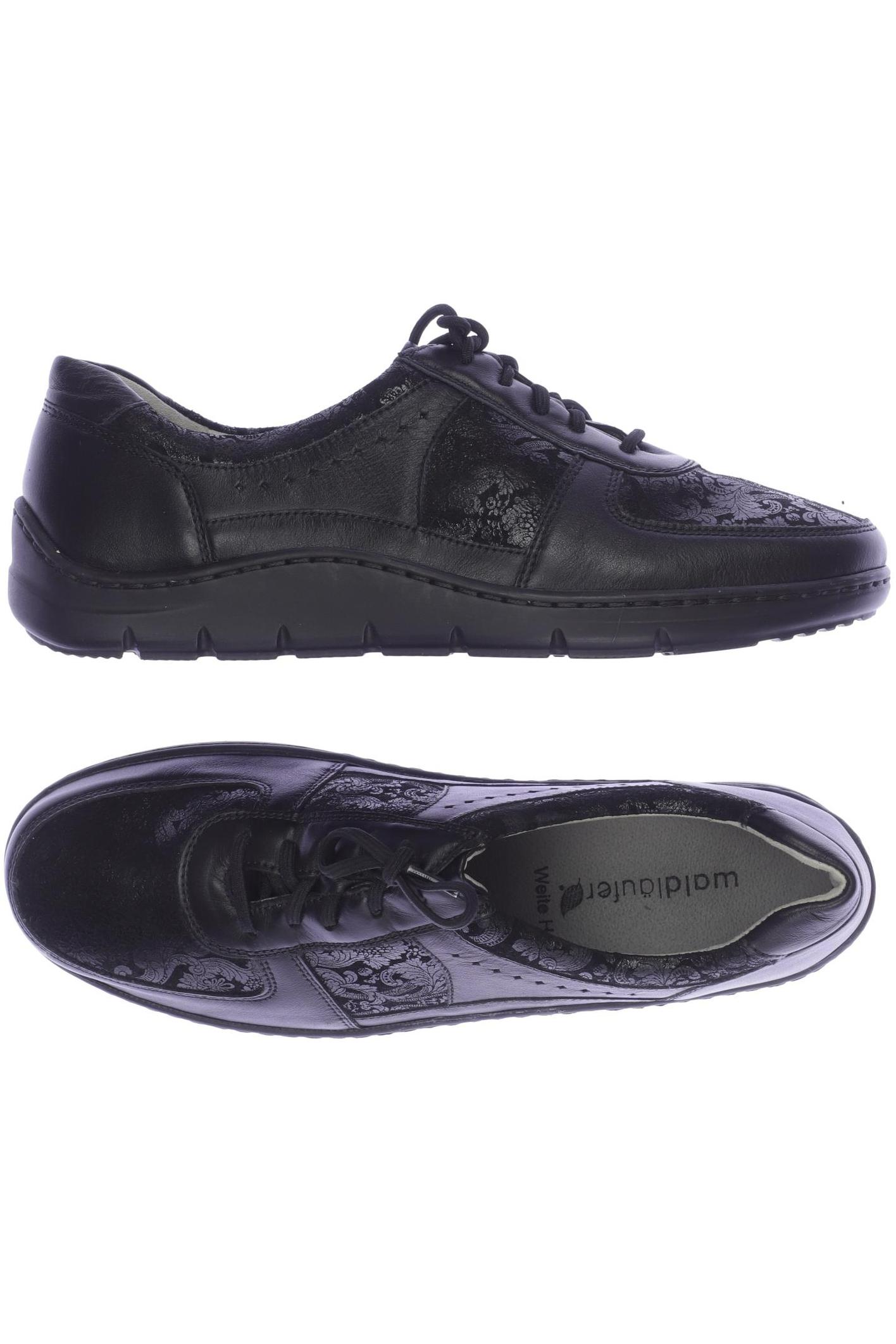 

waldläufer Damen Halbschuh, schwarz, Gr. 4