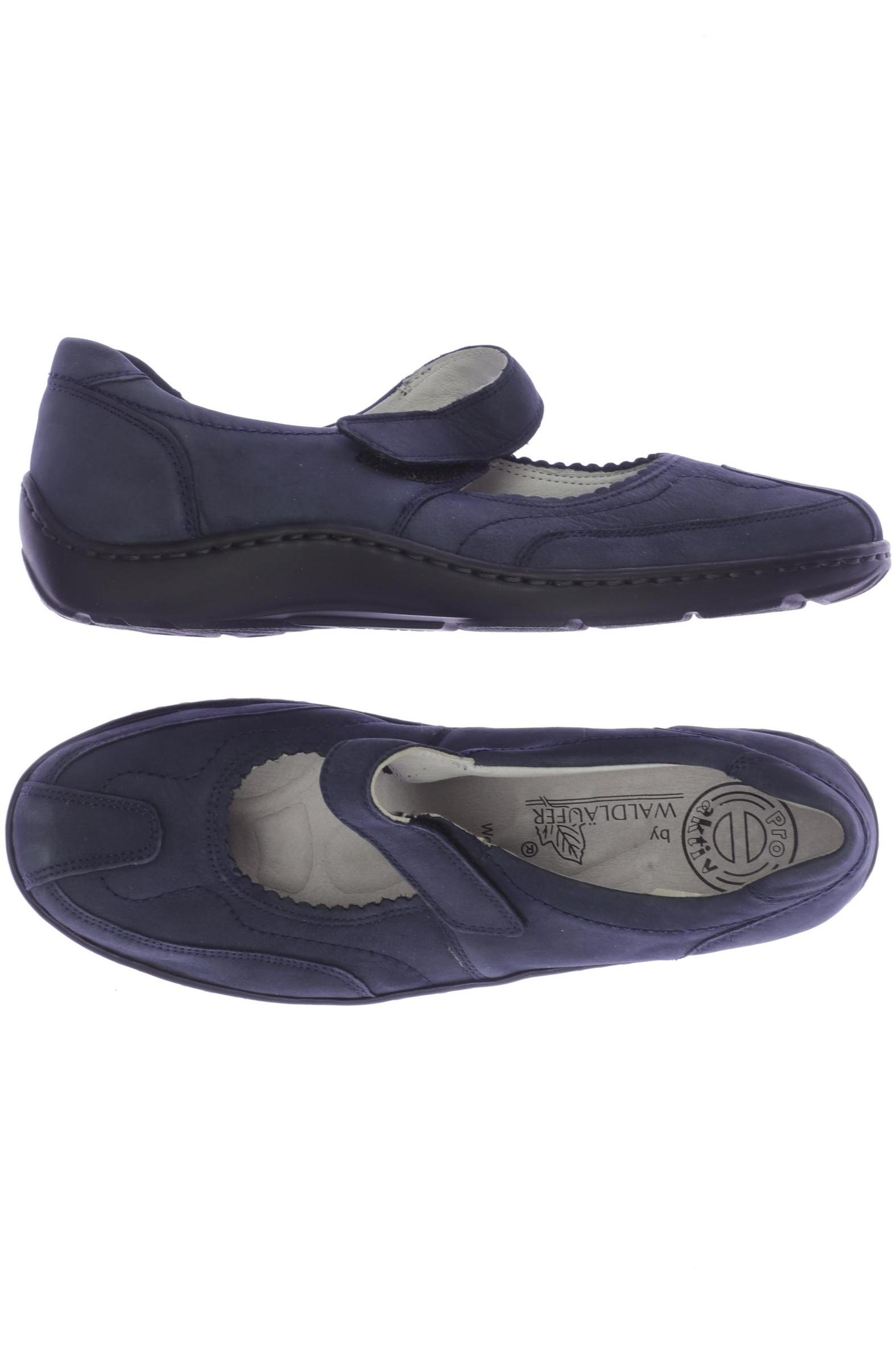 

waldläufer Damen Ballerinas, blau, Gr. 4