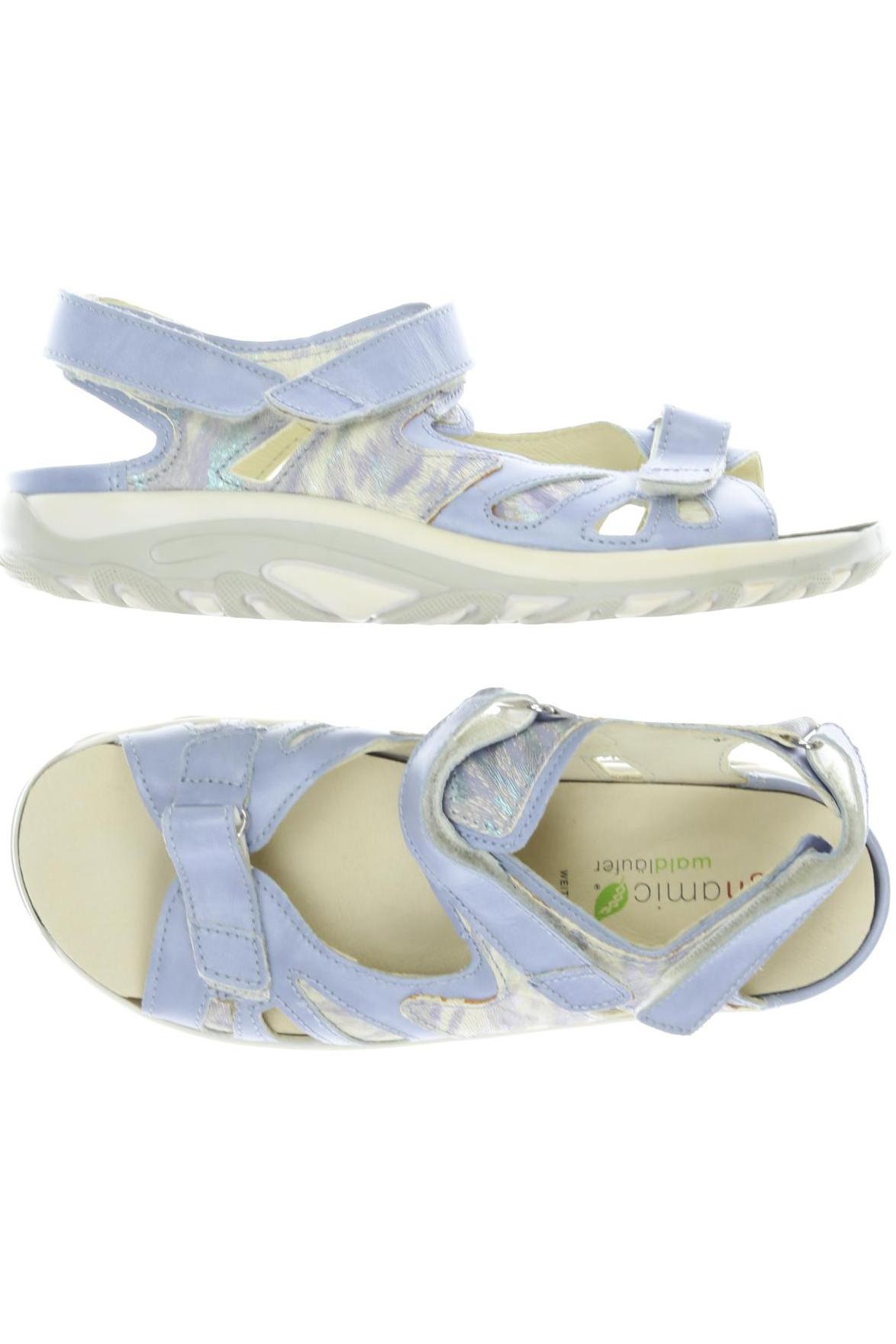 

waldläufer Damen Sandale, blau, Gr. 5.5