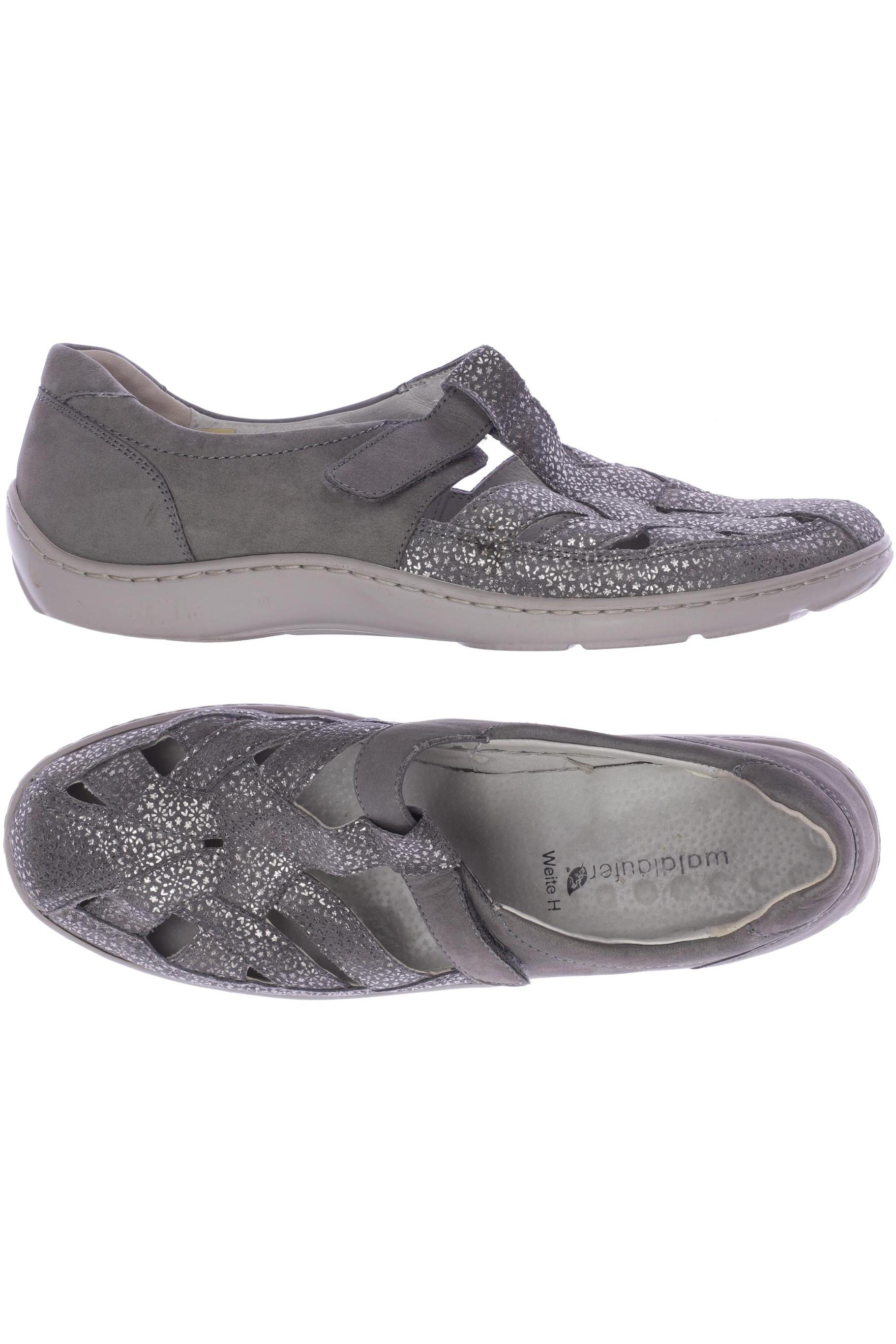 

waldläufer Damen Halbschuh, grau, Gr. 7.5