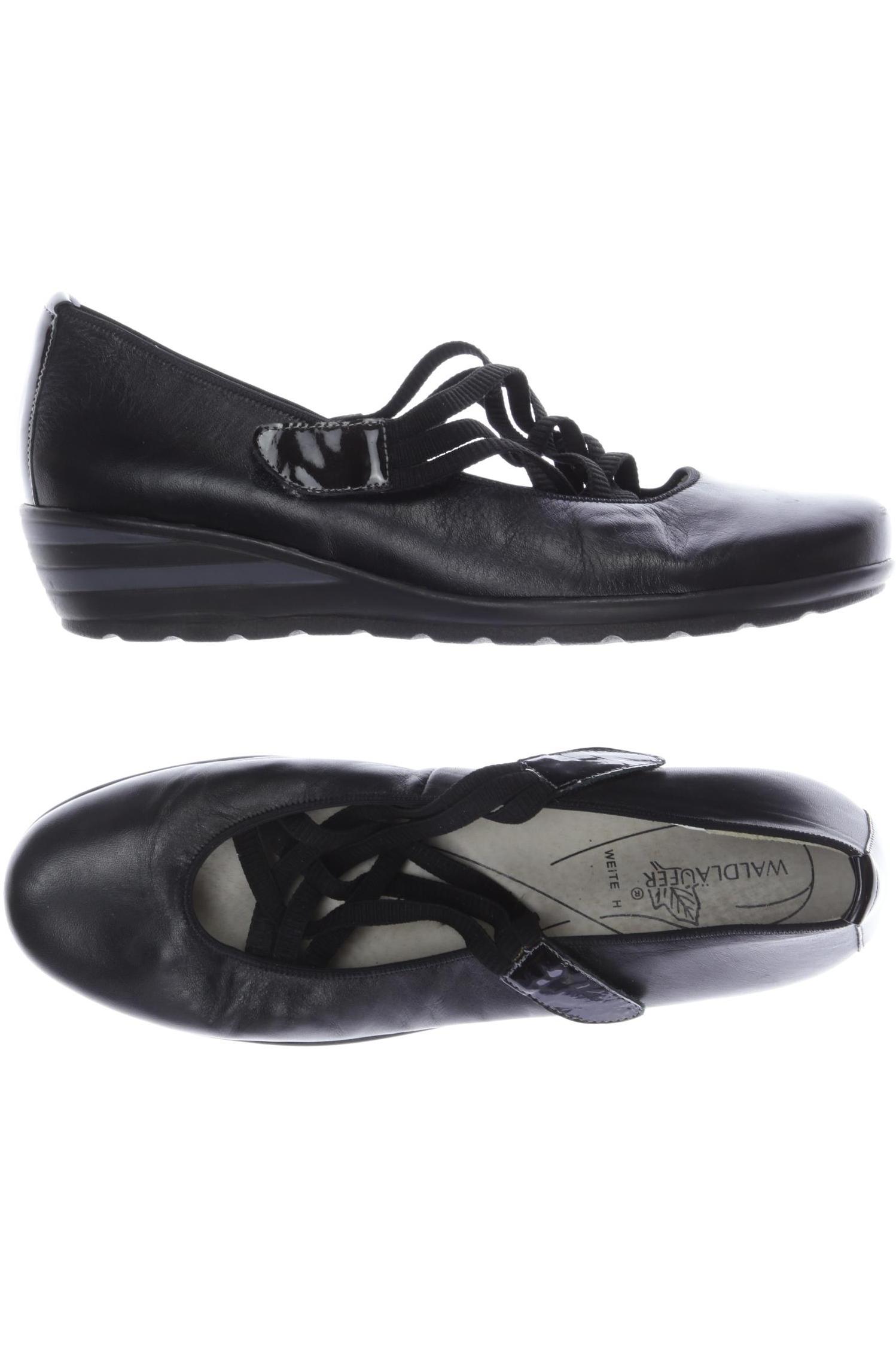 

waldläufer Damen Ballerinas, schwarz, Gr. 7