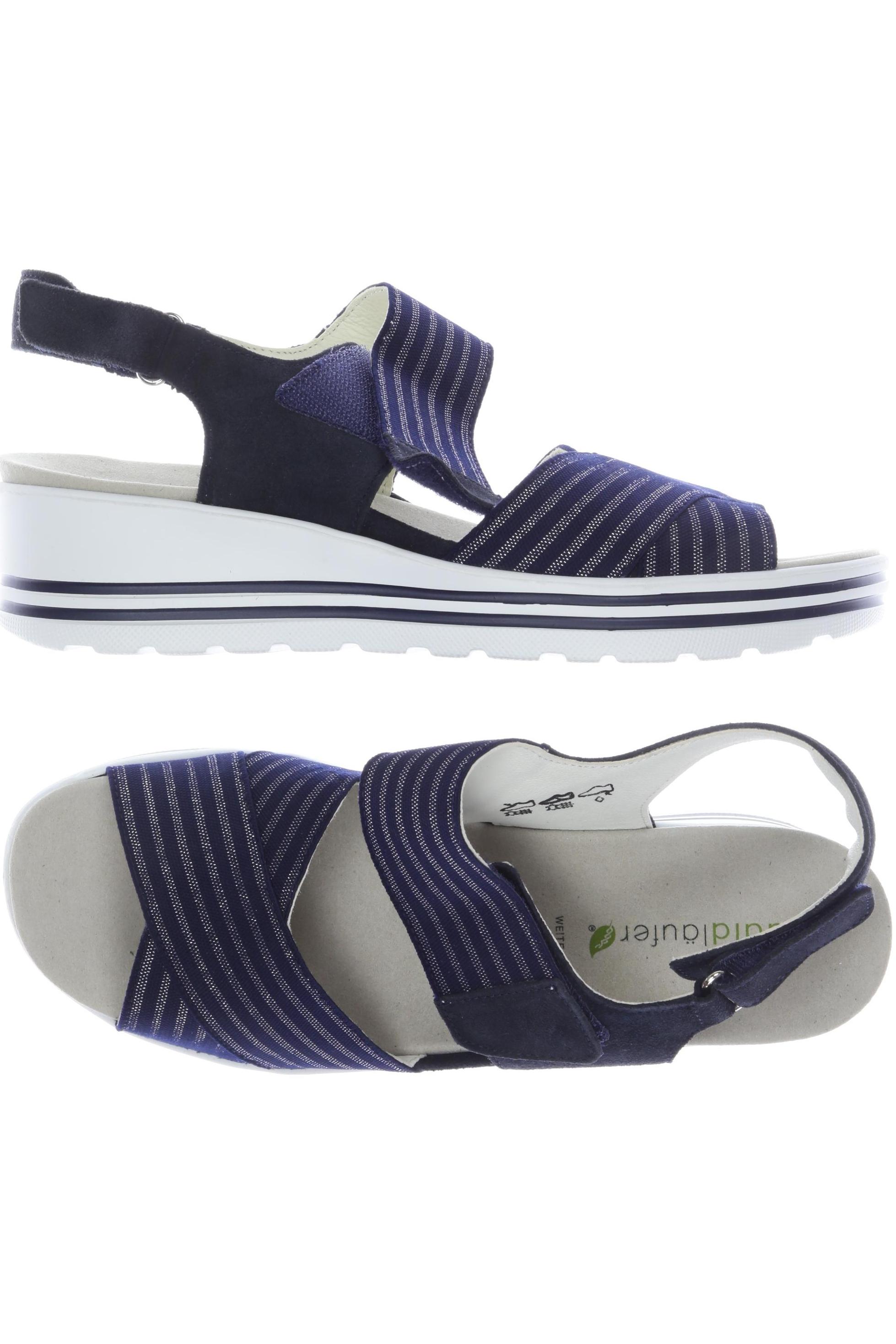 

waldläufer Damen Sandale, marineblau, Gr. 6.5