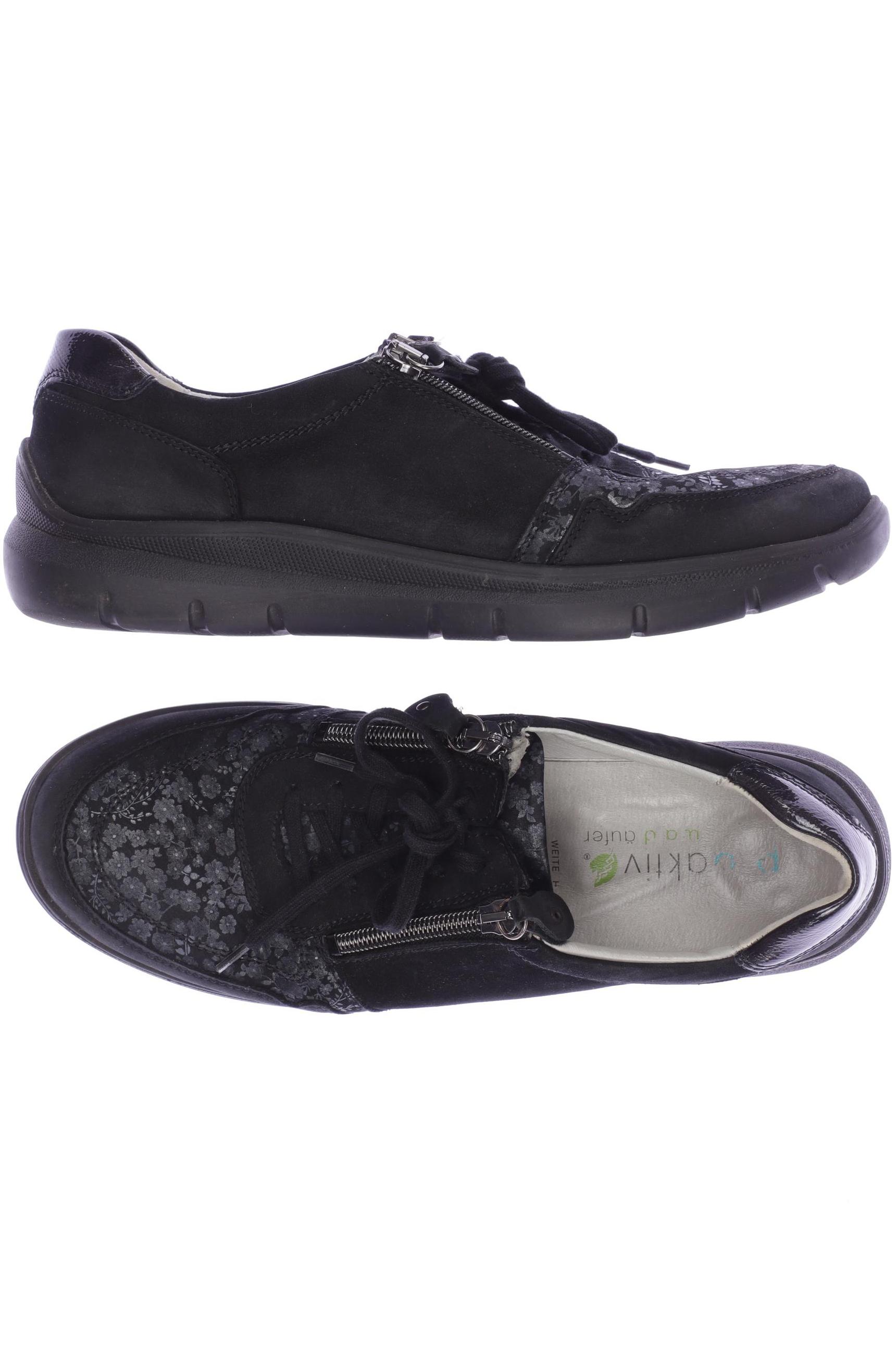 

waldläufer Damen Halbschuh, schwarz, Gr. 6