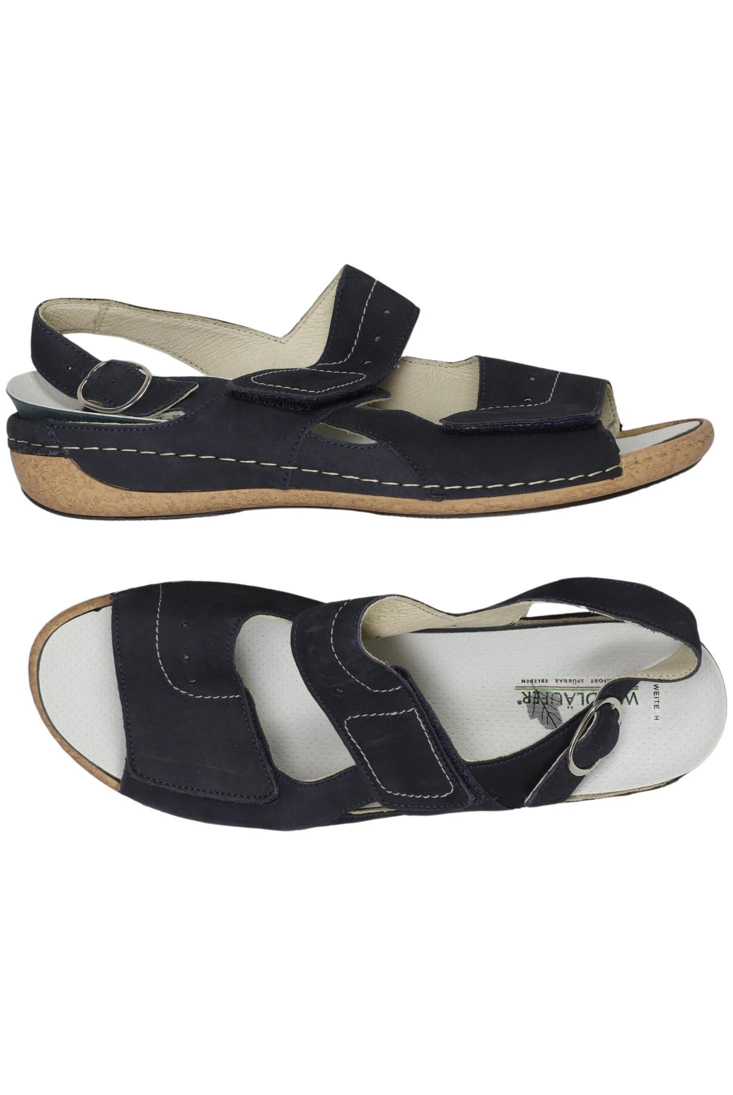 

waldläufer Damen Sandale, marineblau, Gr. 7