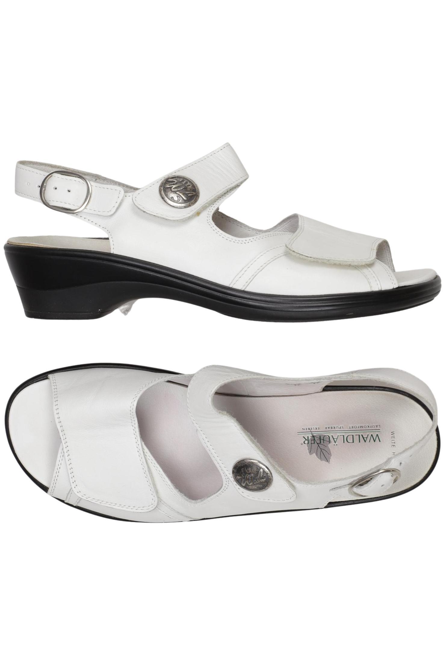

waldläufer Damen Sandale, weiß, Gr. 5.5