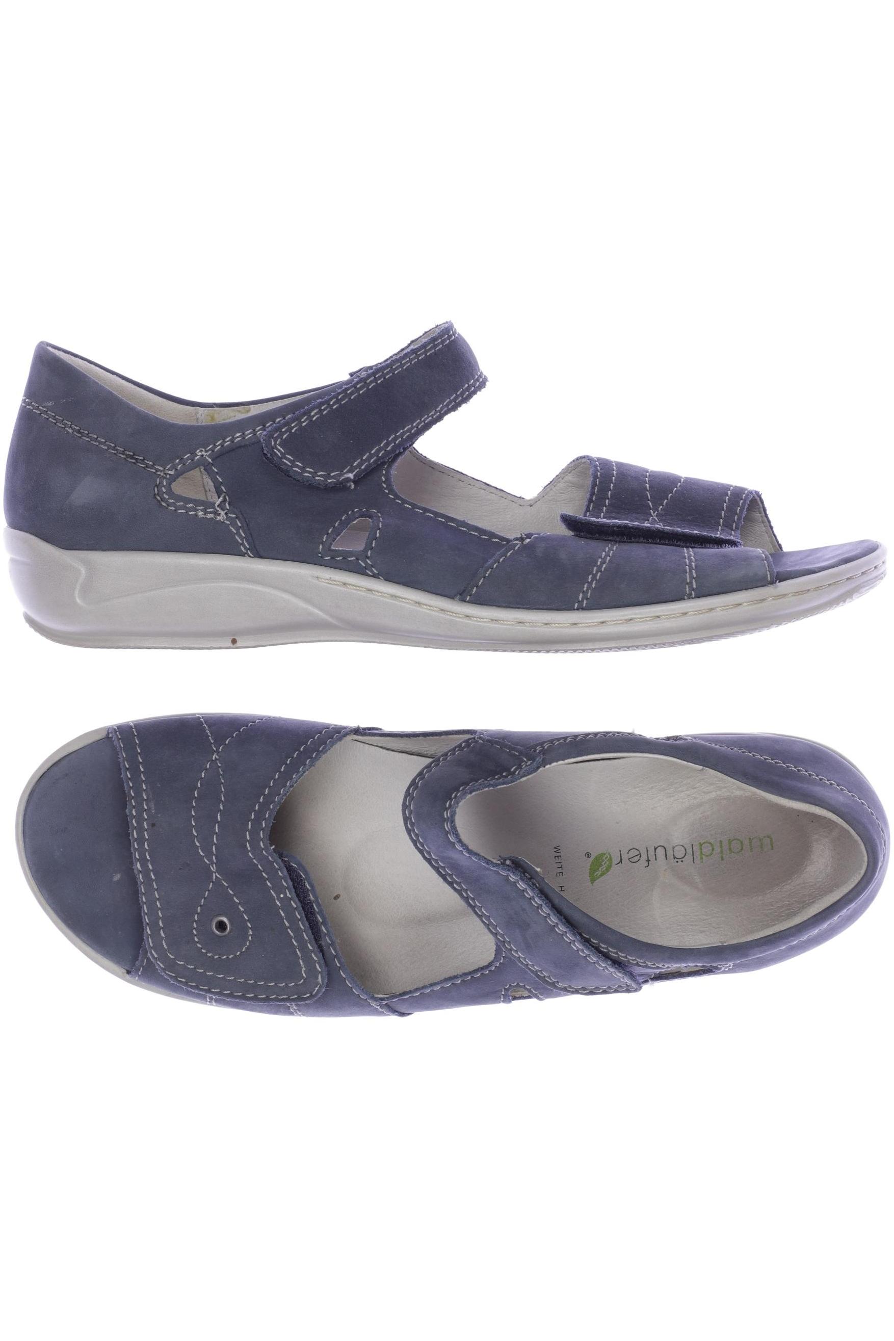 

waldläufer Damen Sandale, blau, Gr. 40