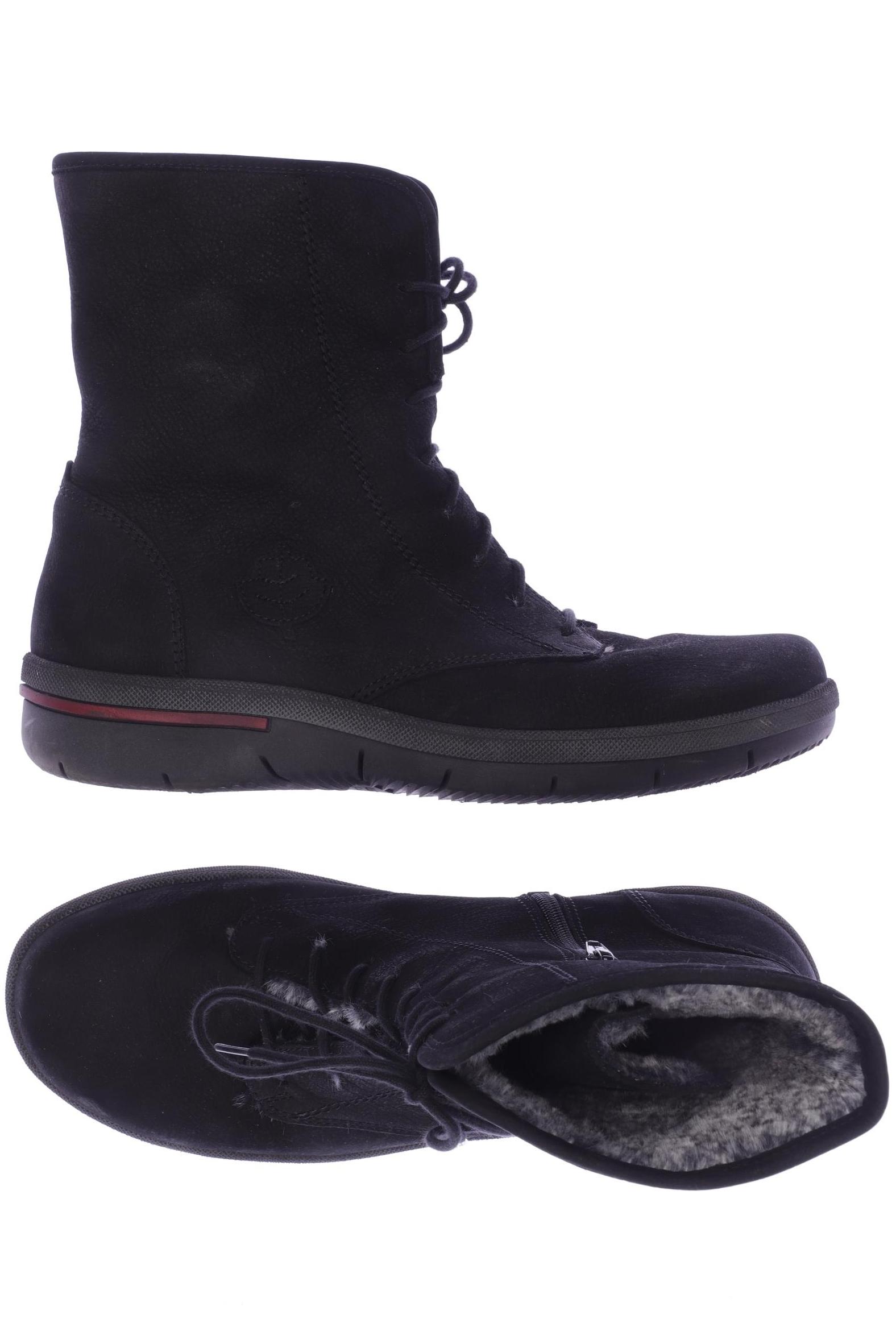 

waldläufer Damen Stiefelette, schwarz, Gr. 5.5