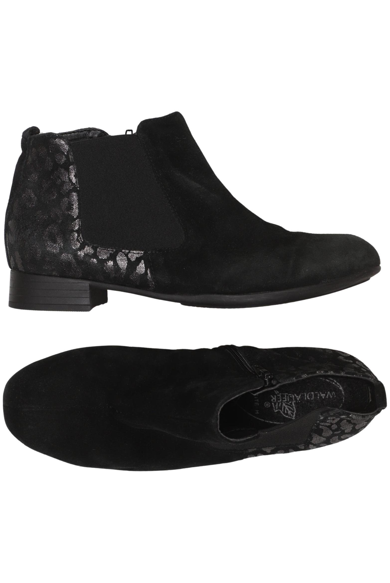 

waldläufer Damen Stiefelette, schwarz, Gr. 4