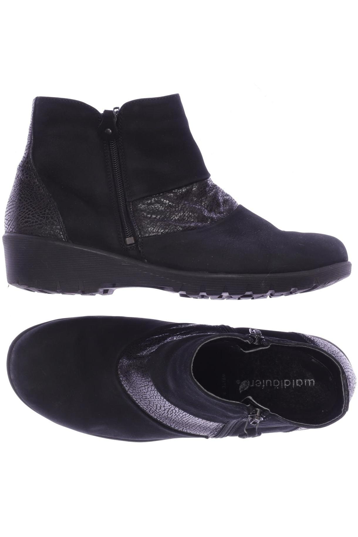 

waldläufer Damen Stiefelette, schwarz, Gr. 5.5