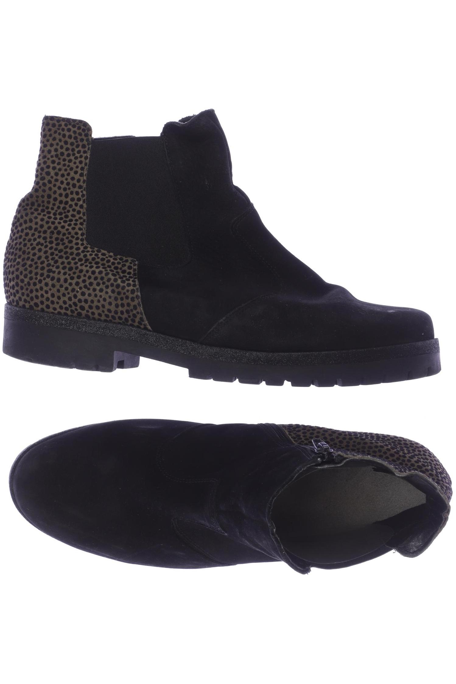 

waldläufer Damen Stiefelette, schwarz, Gr. 7.5