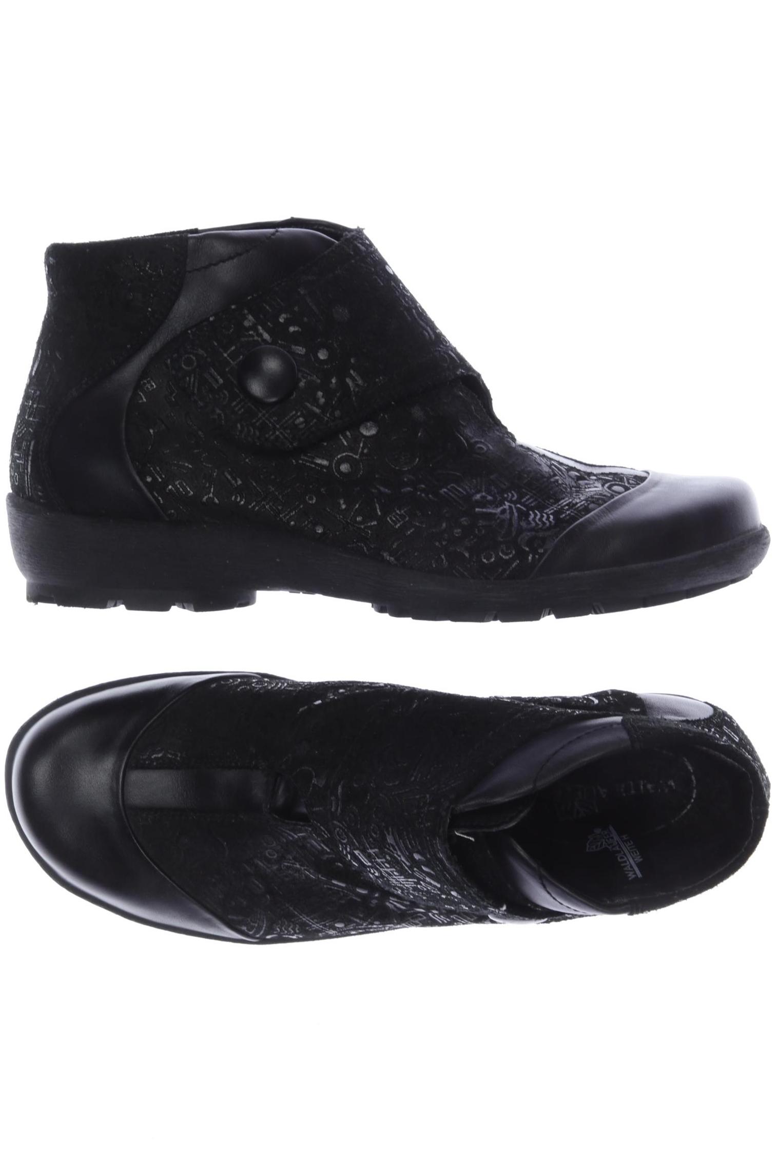 

waldläufer Damen Stiefelette, schwarz, Gr. 6.5
