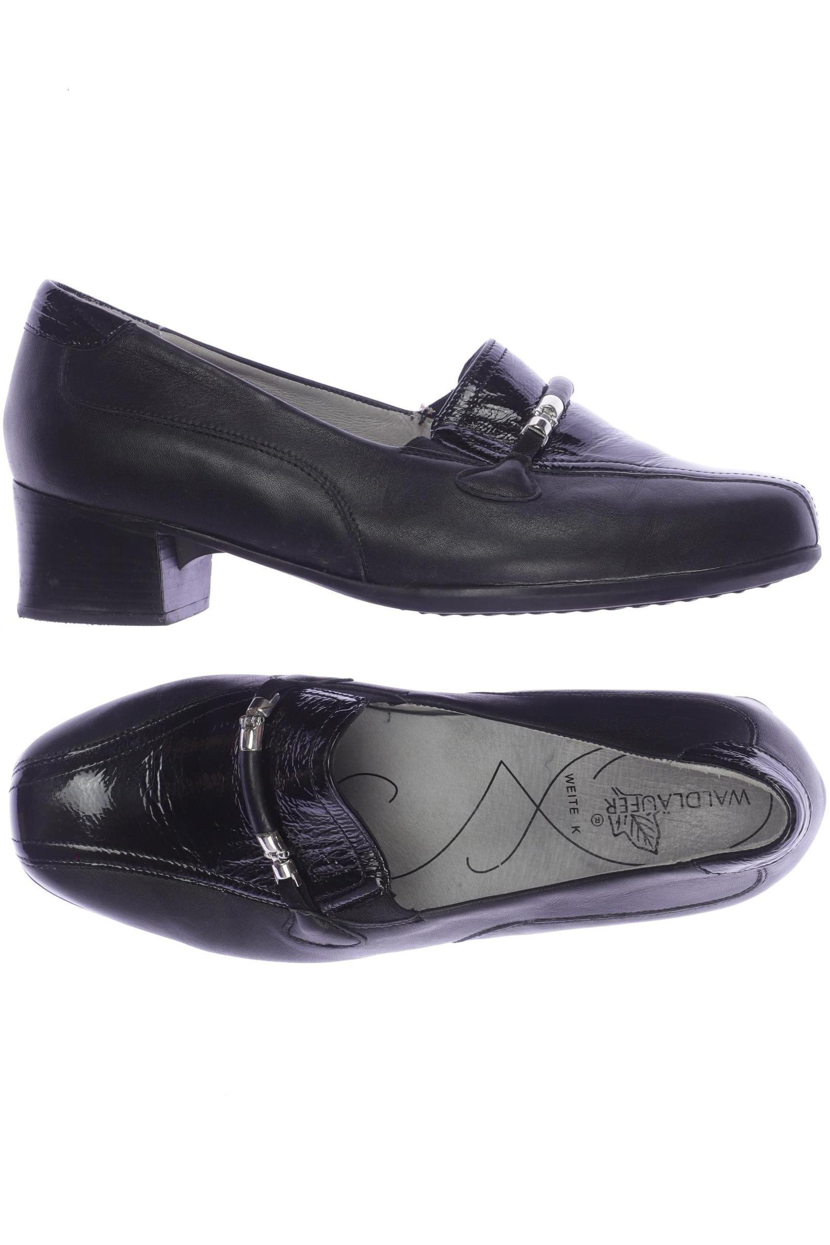

waldläufer Damen Halbschuh, schwarz, Gr. 4.5