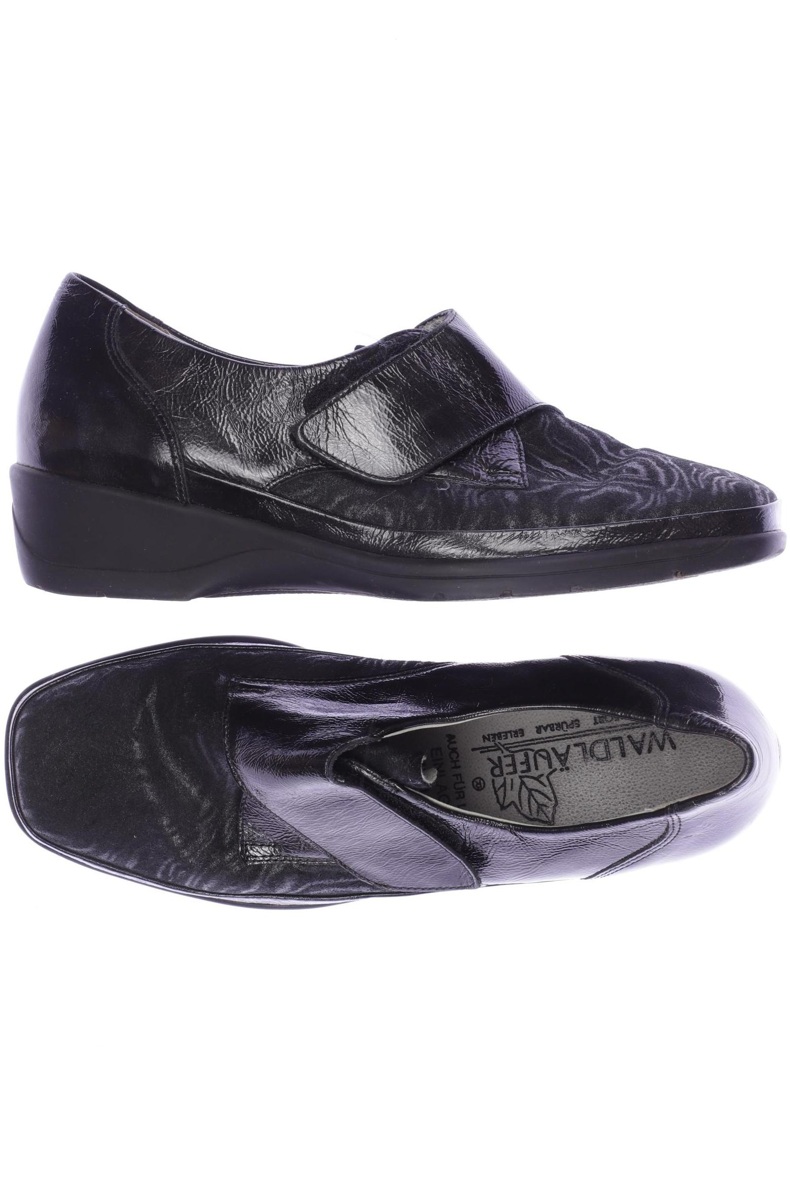 

waldläufer Damen Halbschuh, schwarz, Gr. 4.5