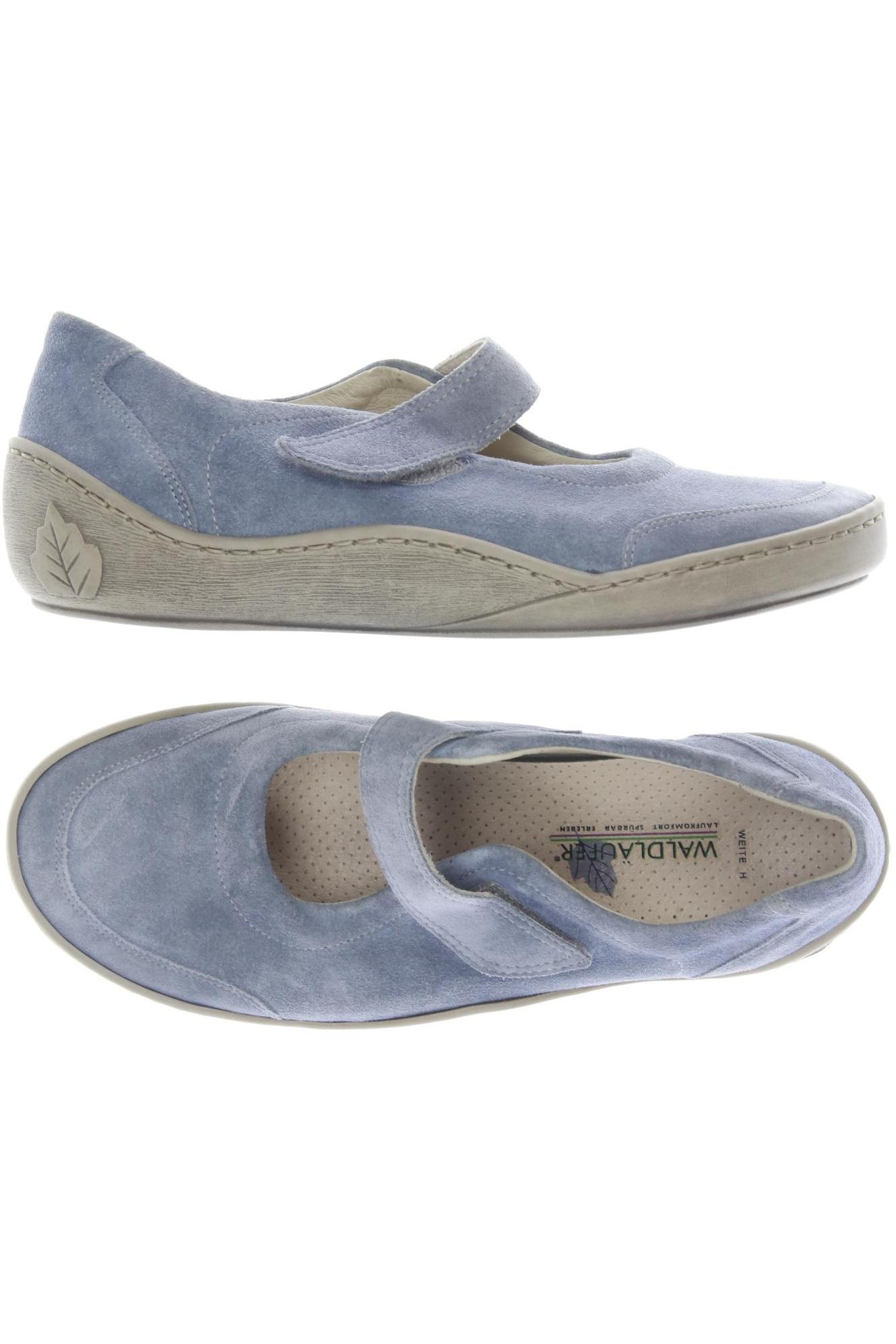 

waldläufer Damen Halbschuh, hellblau, Gr. 3.5