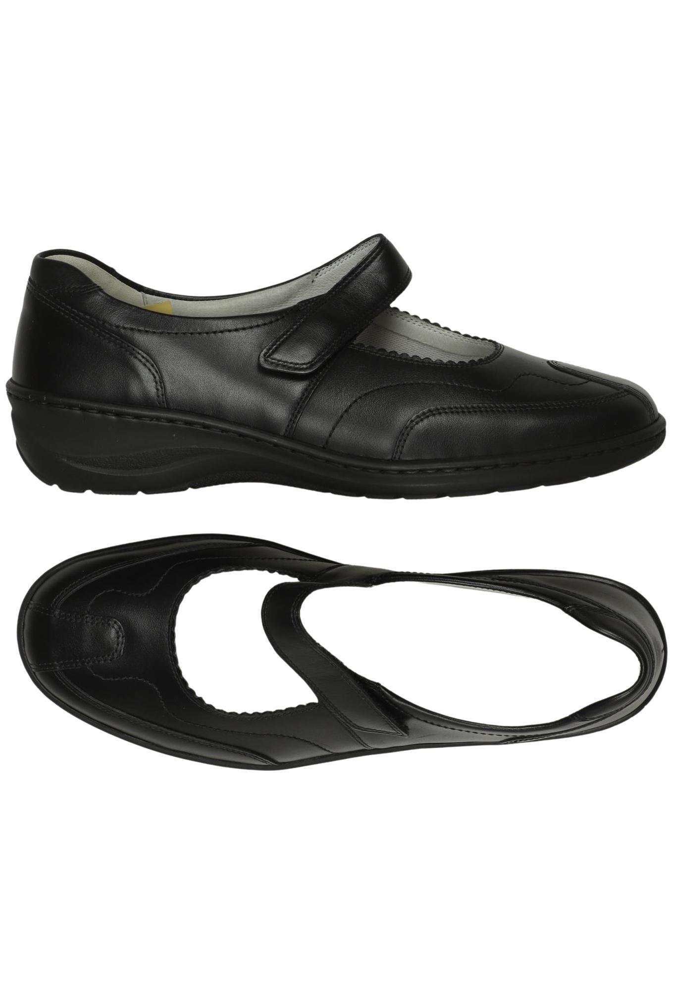 

waldläufer Damen Halbschuh, schwarz, Gr. 7.5