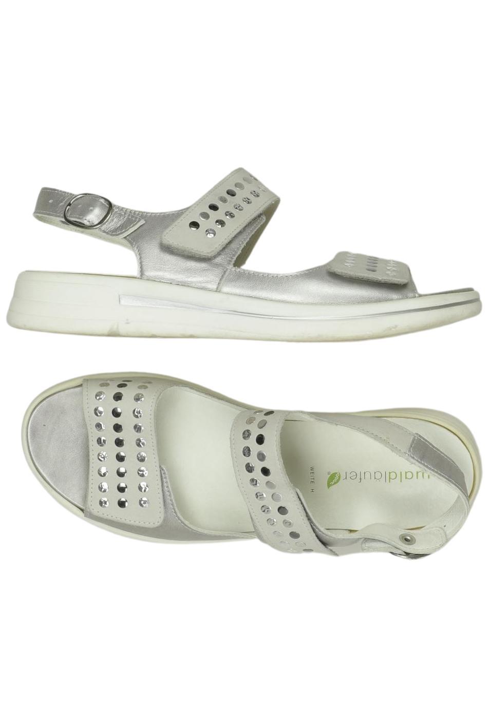 

waldläufer Damen Sandale, silber, Gr. 7