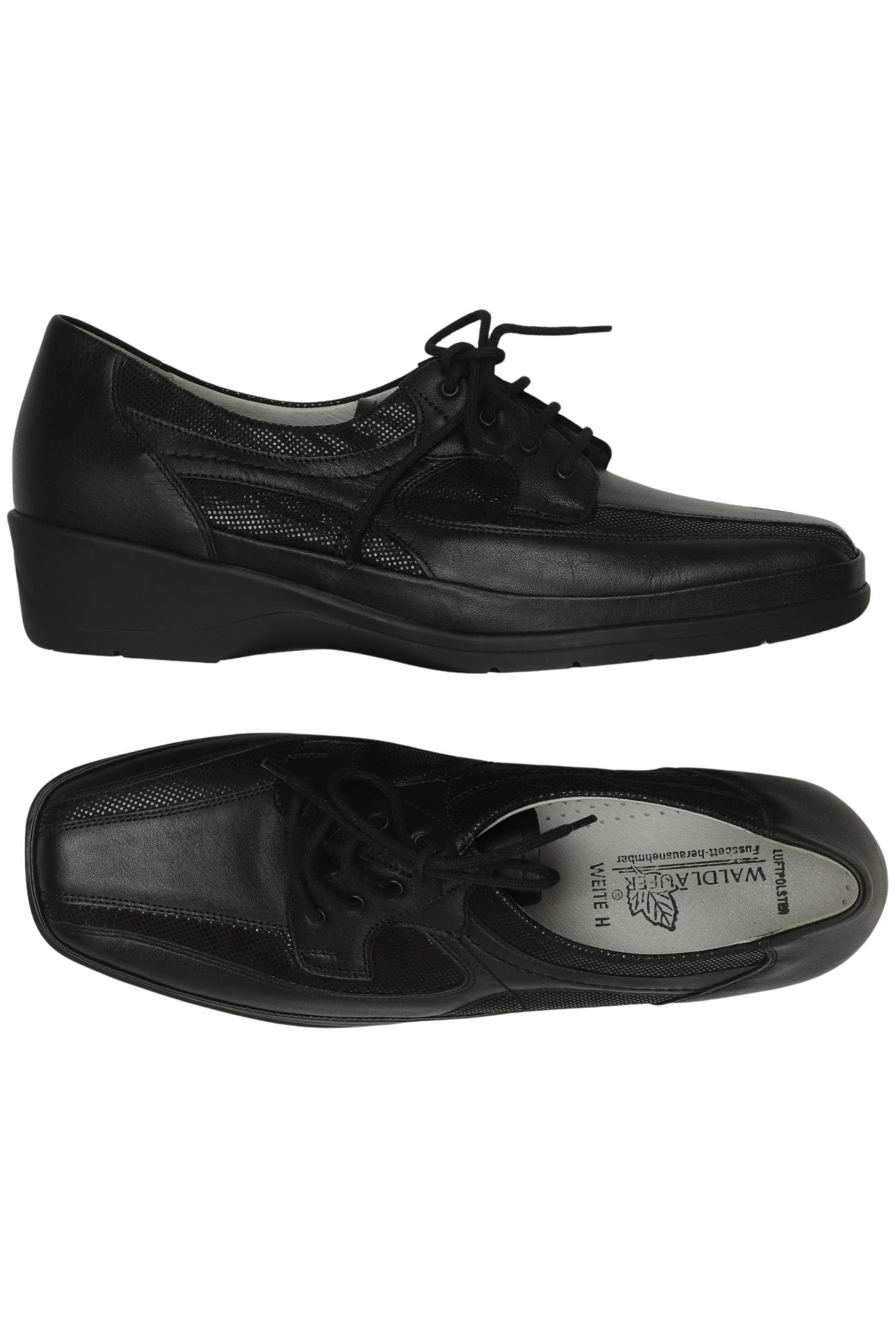 

waldläufer Damen Halbschuh, schwarz, Gr. 6.5