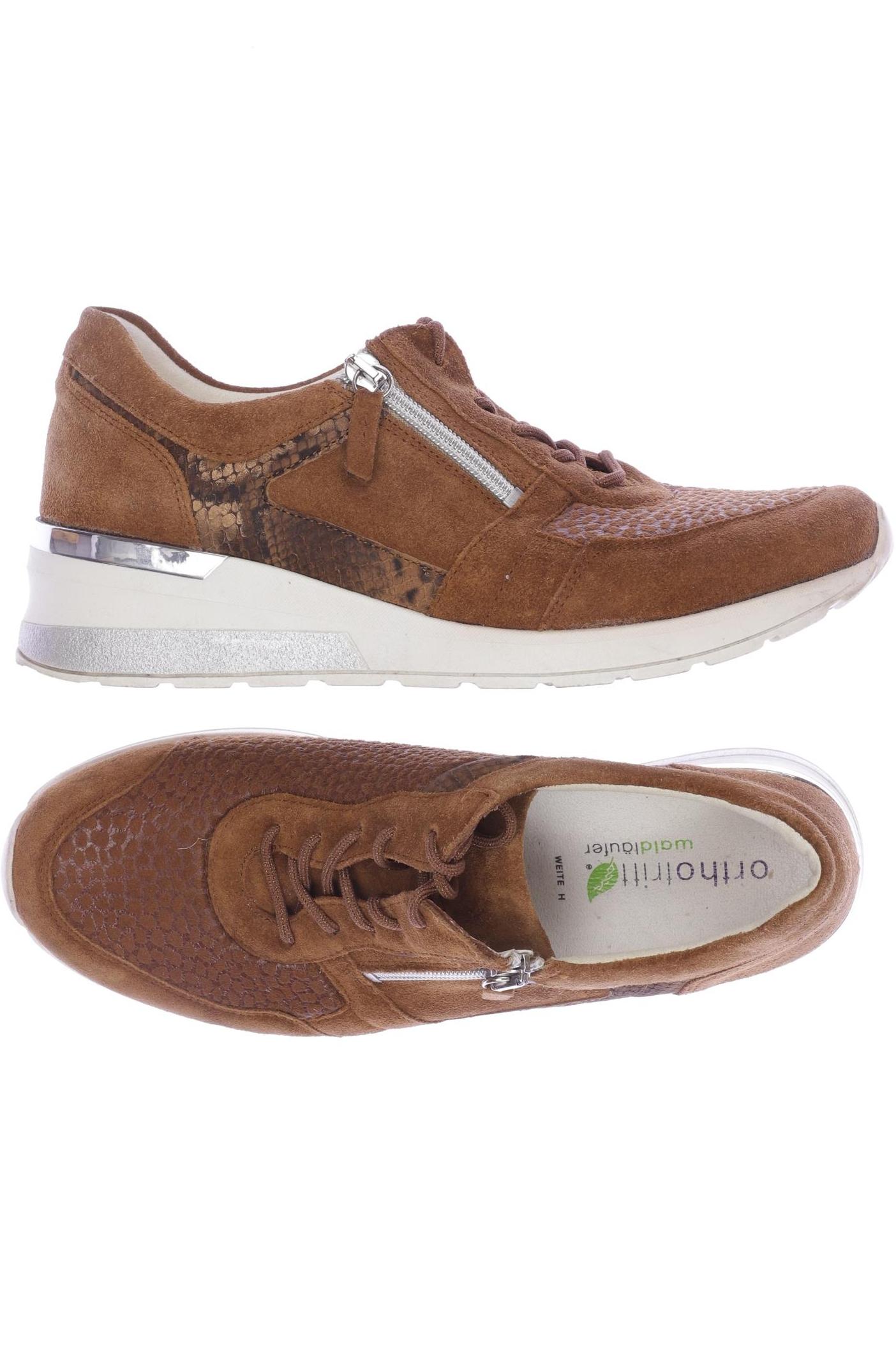 

waldläufer Damen Halbschuh, braun, Gr. 6.5