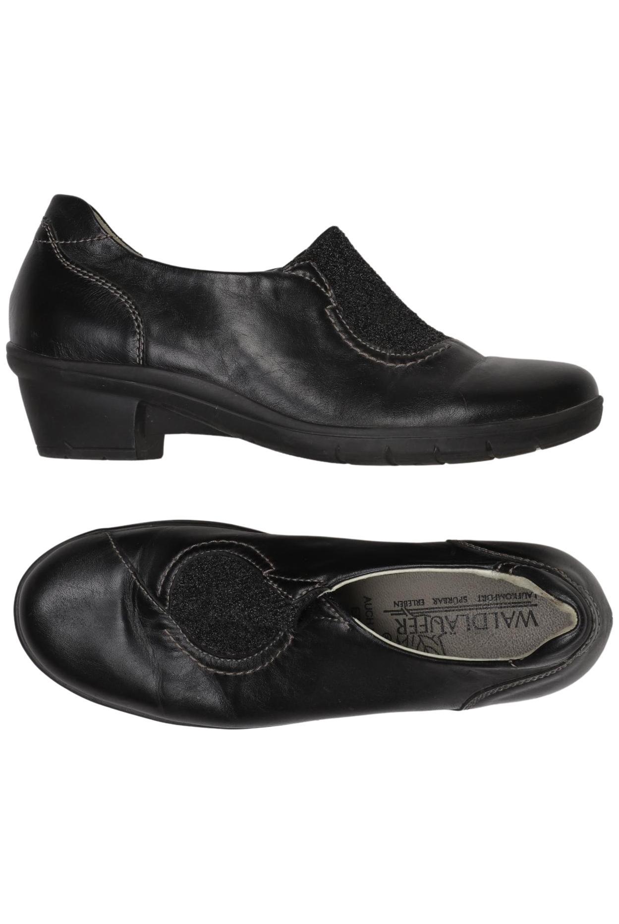 

waldläufer Damen Halbschuh, schwarz, Gr. 5.5