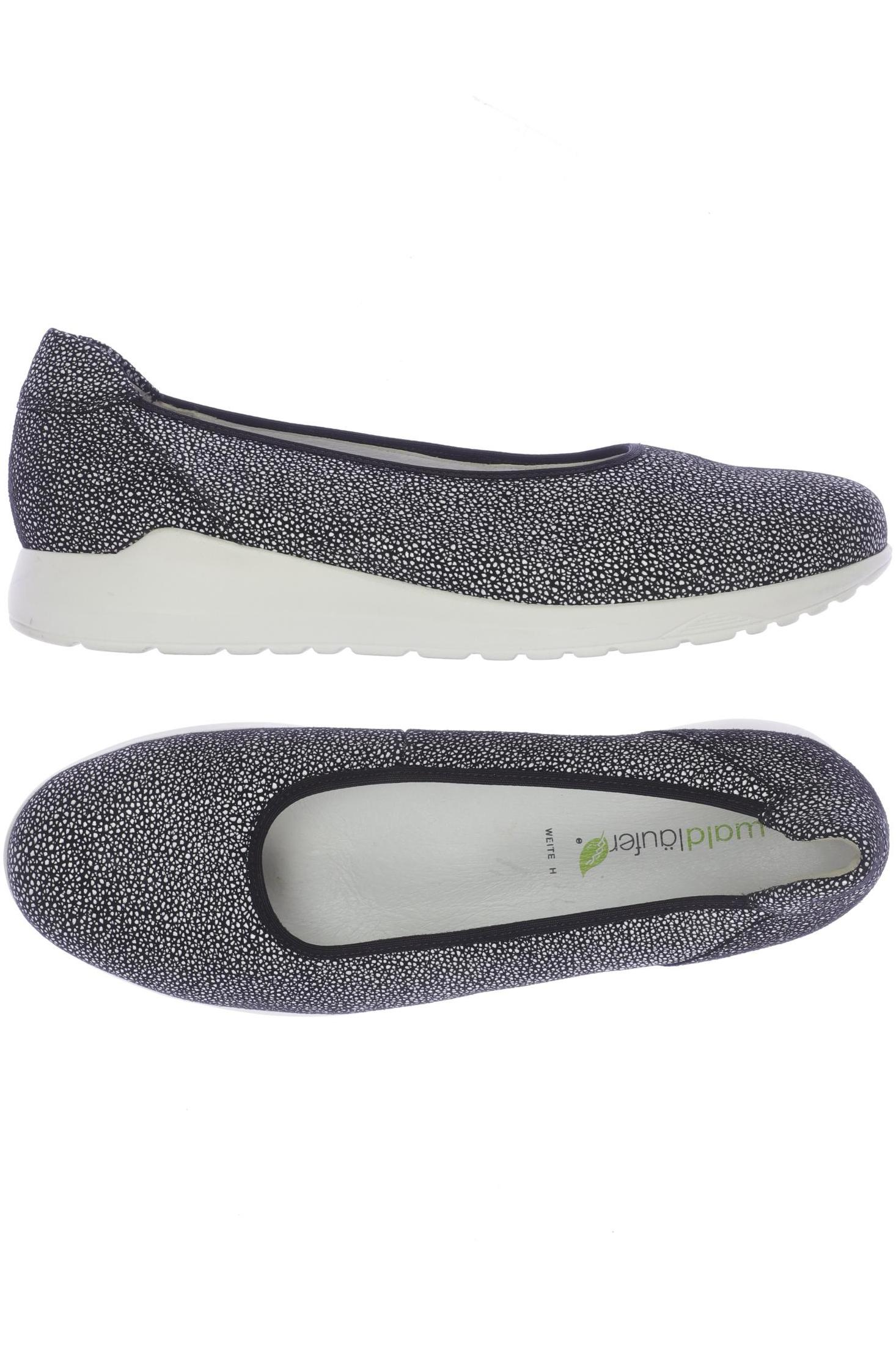 

waldläufer Damen Ballerinas, schwarz, Gr. 6.5