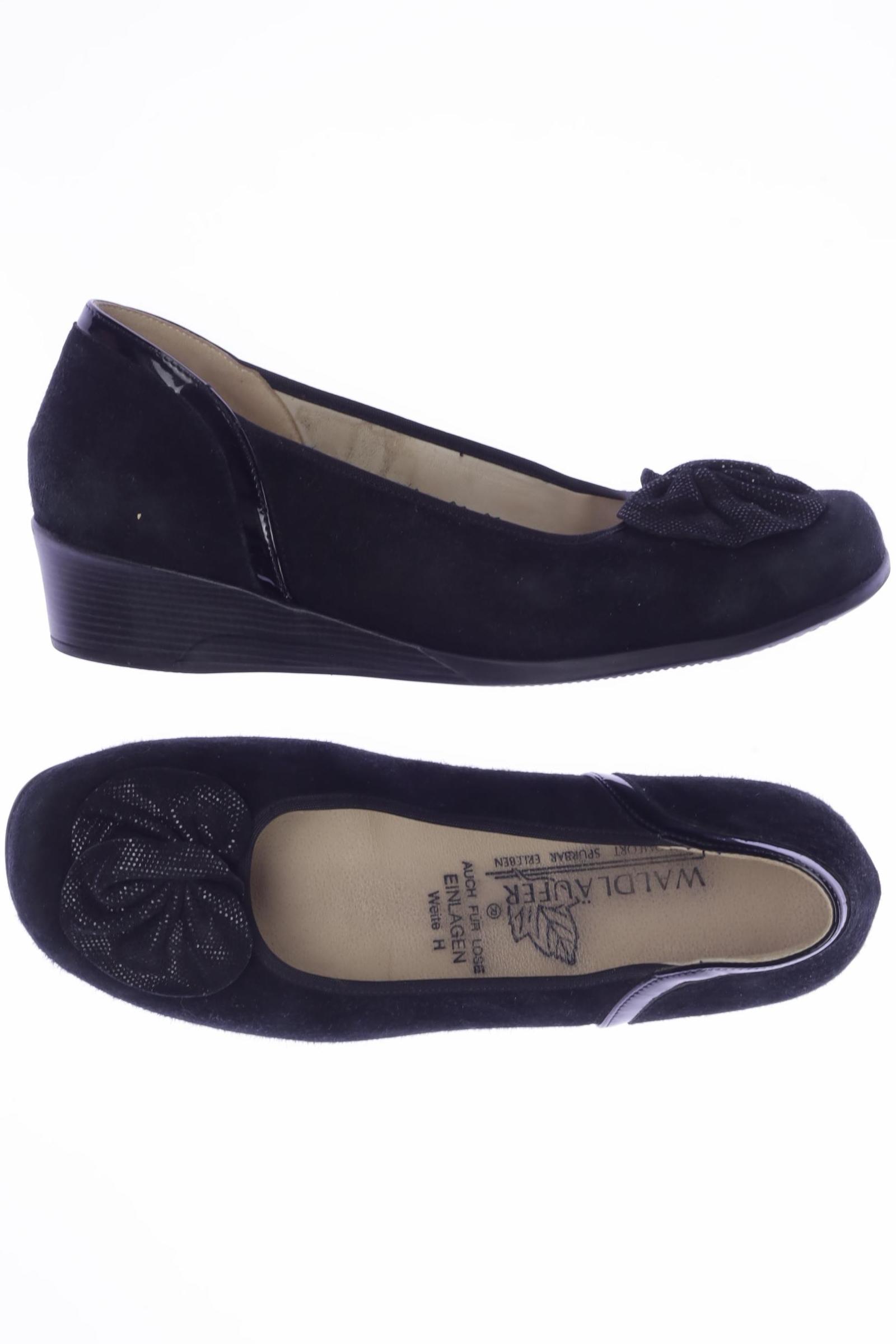 

waldläufer Damen Ballerinas, schwarz, Gr. 5.5