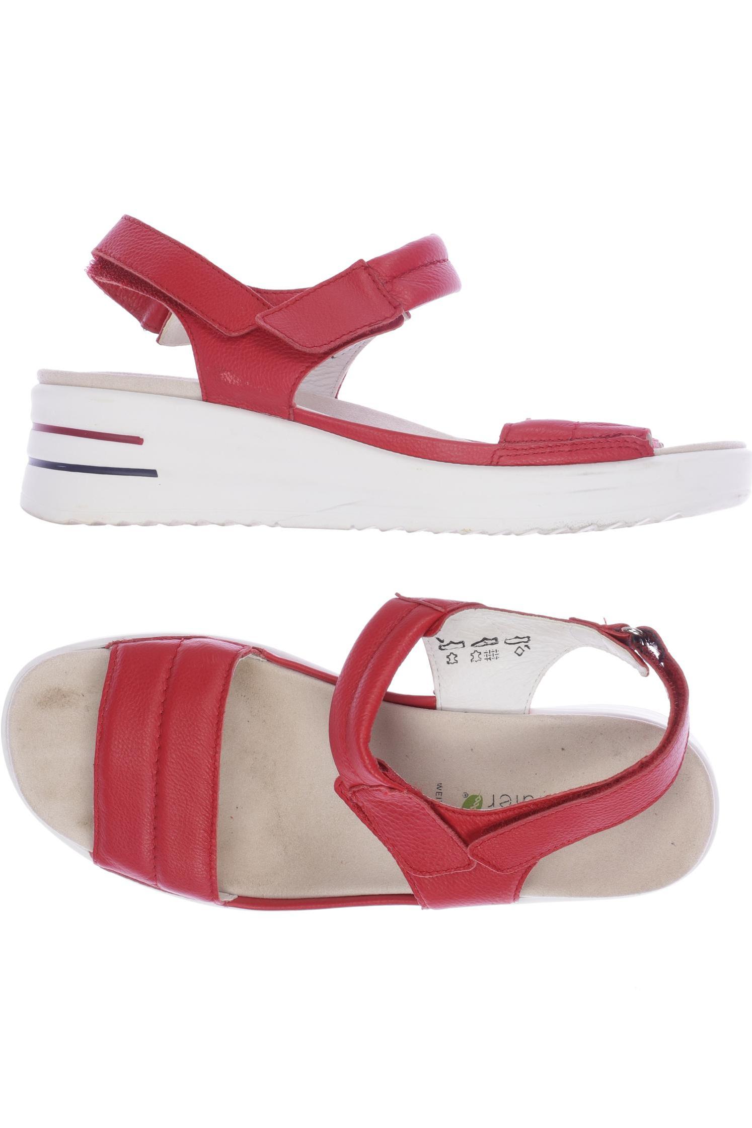 

waldläufer Damen Sandale, rot, Gr. 6