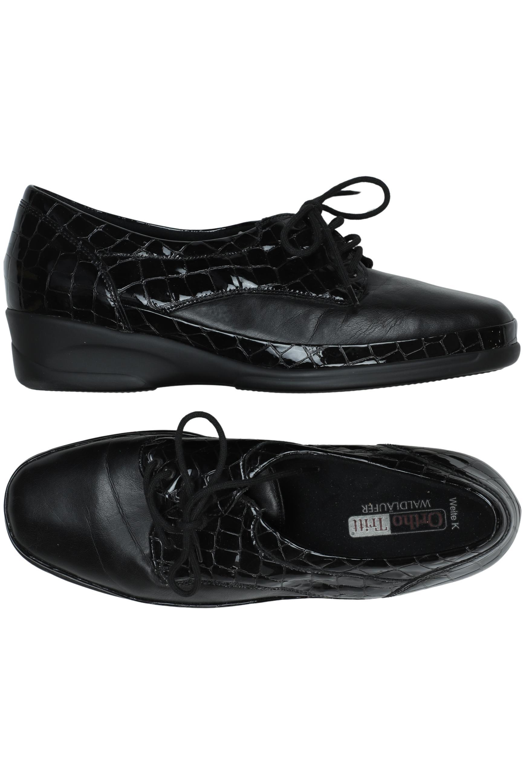 

waldläufer Damen Halbschuh, schwarz, Gr. 6.5