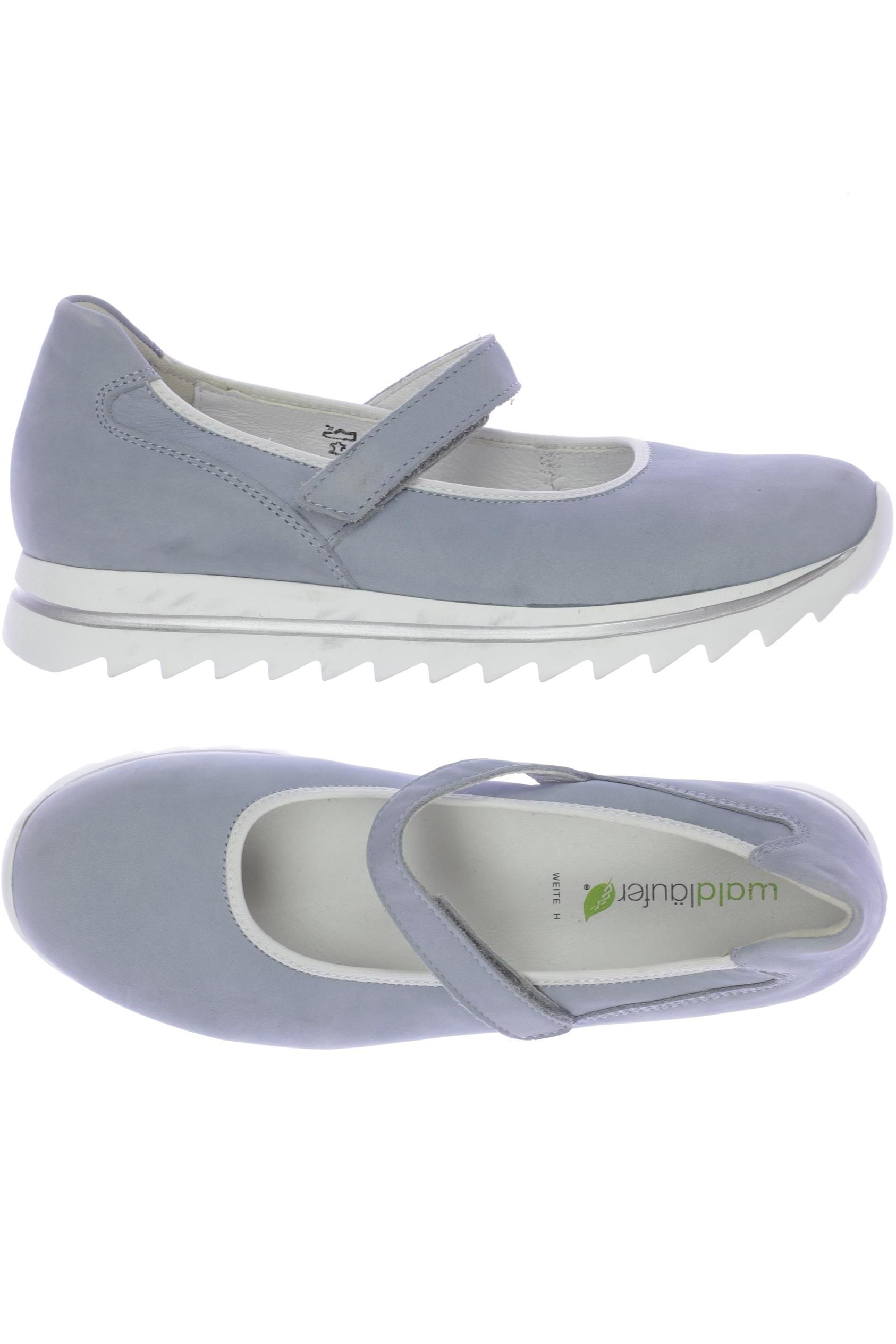 

waldläufer Damen Ballerinas, blau, Gr. 5.5