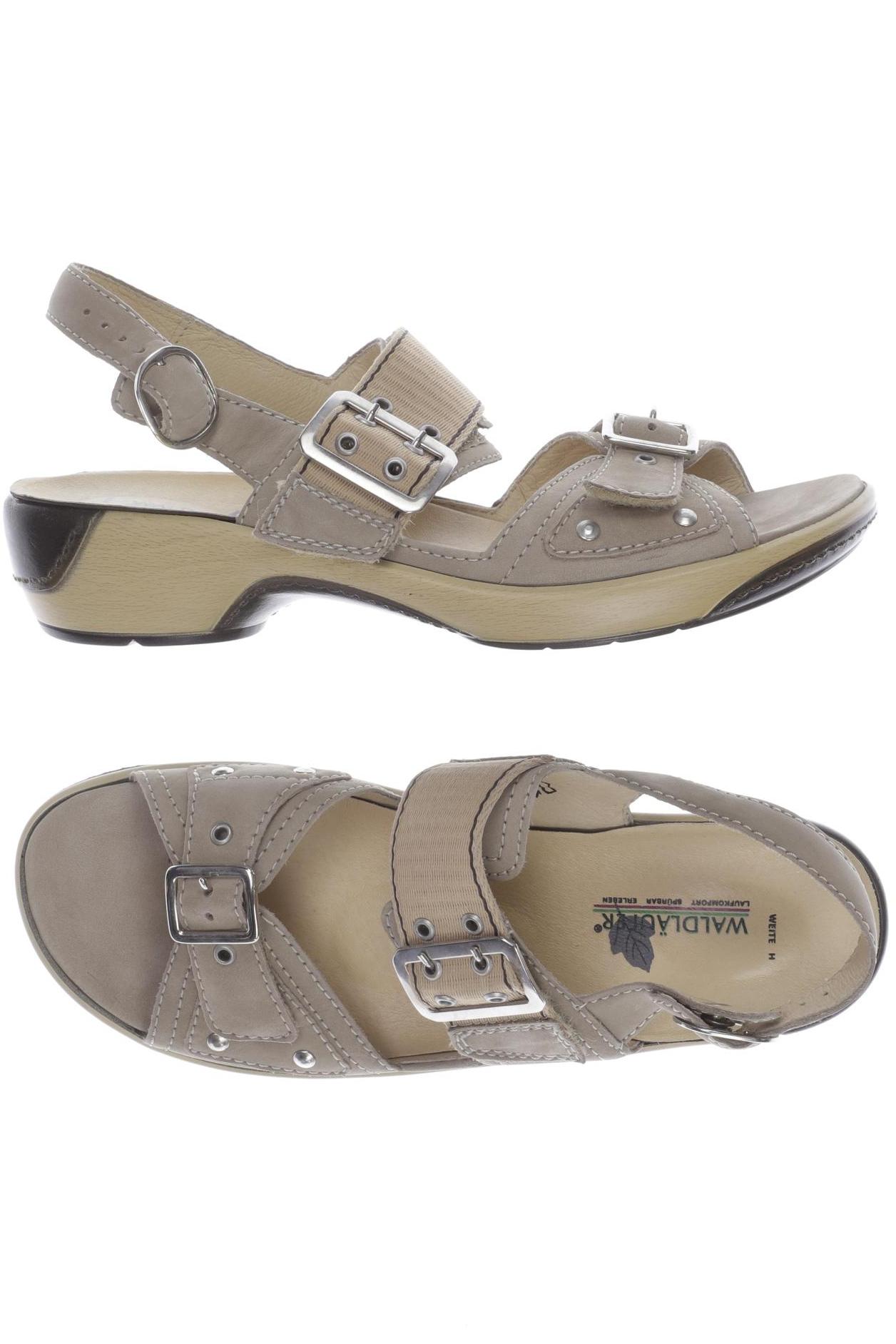 

waldläufer Damen Sandale, beige, Gr. 6.5