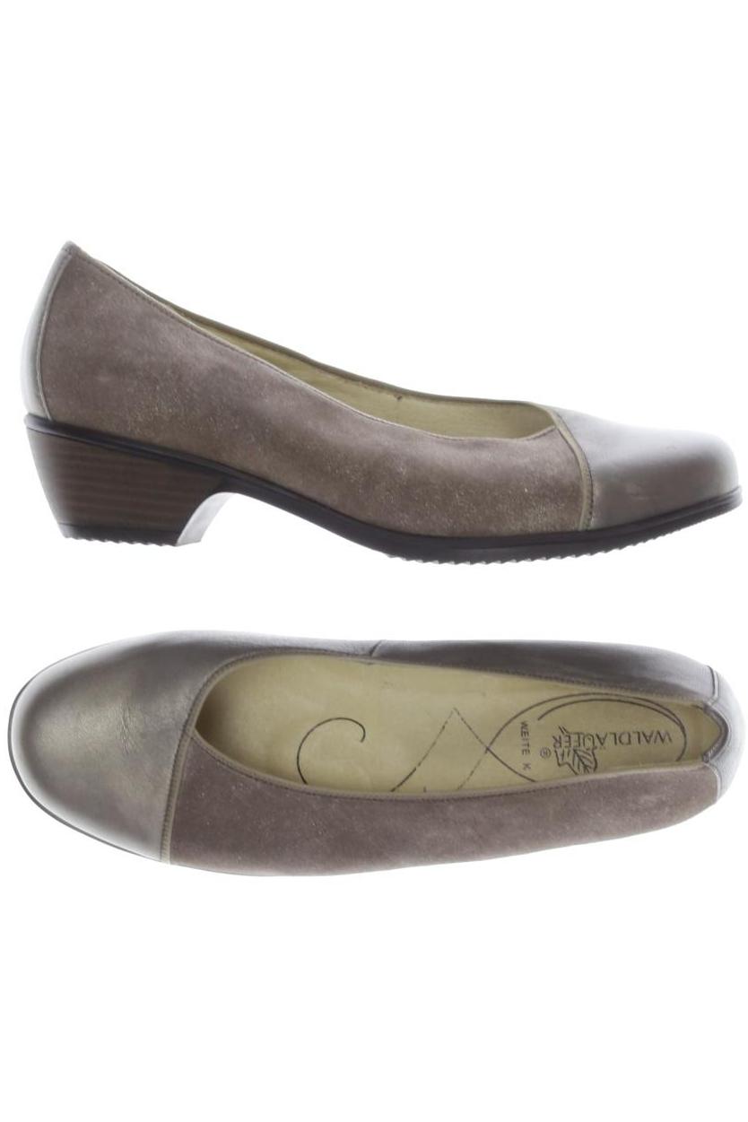 

waldläufer Damen Ballerinas, grau, Gr. 6.5