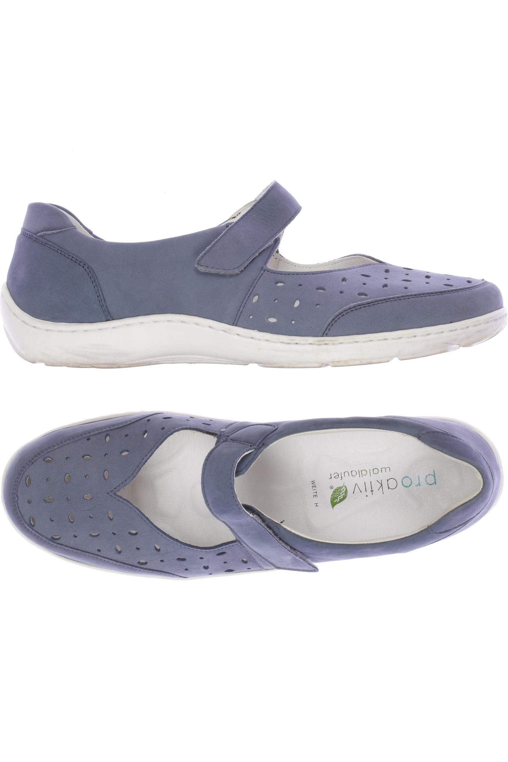 

waldläufer Damen Ballerinas, blau, Gr. 7.5