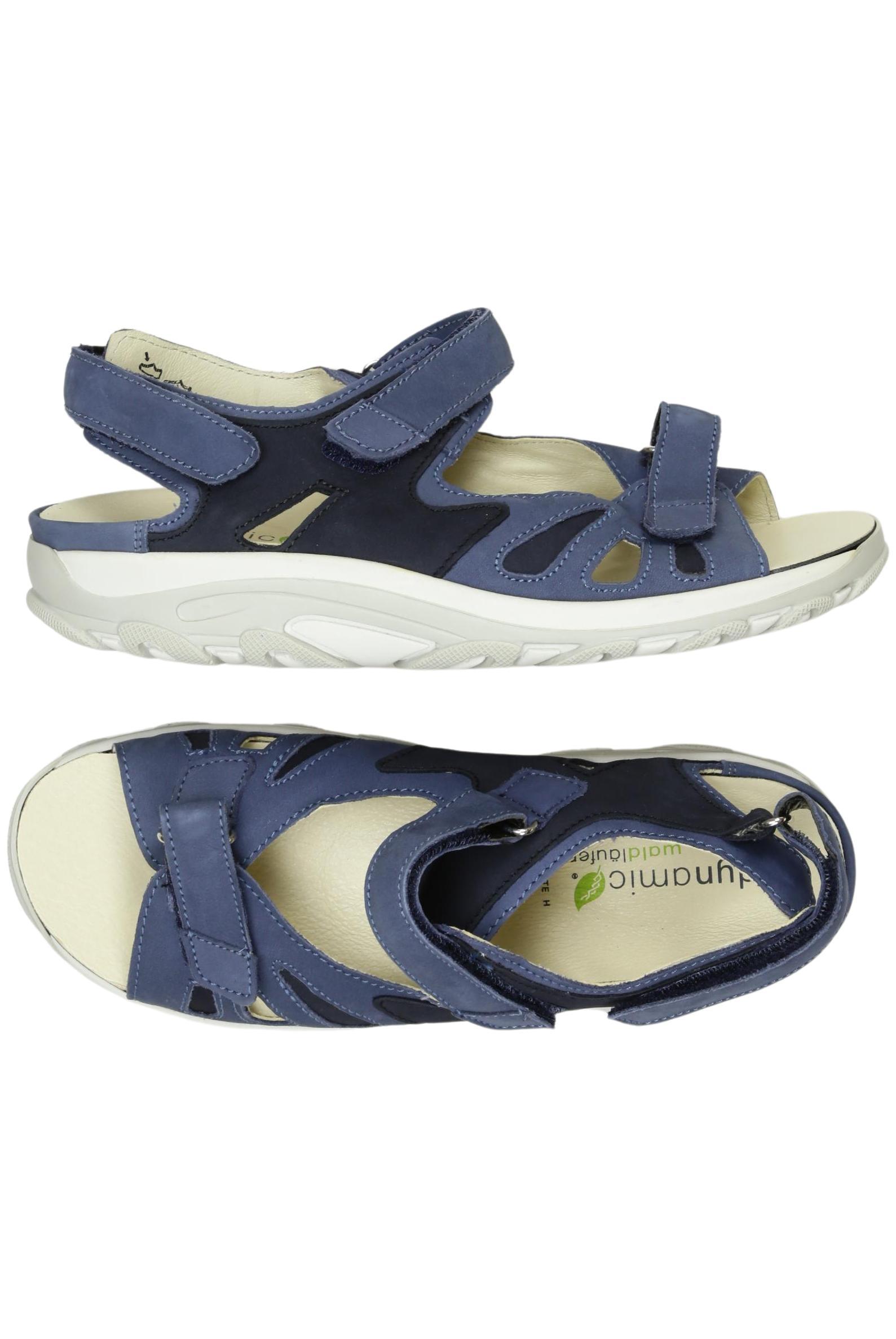 

waldläufer Damen Sandale, marineblau, Gr. 6.5