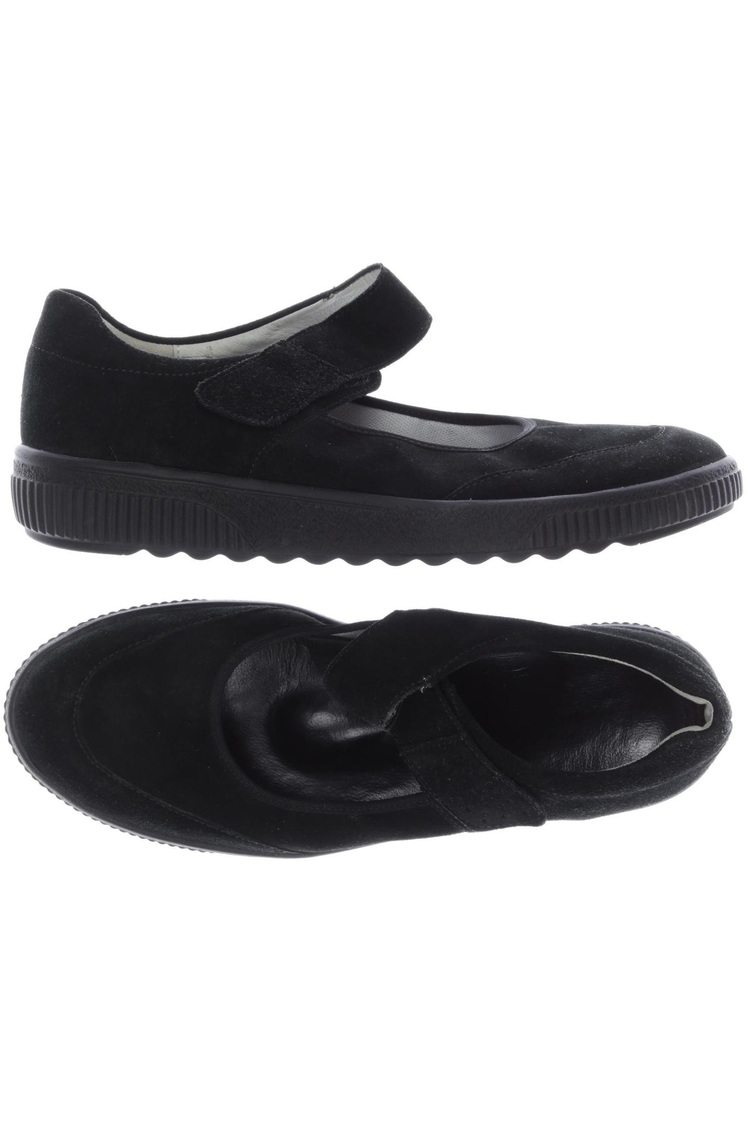 

waldläufer Damen Ballerinas, schwarz, Gr. 6.5