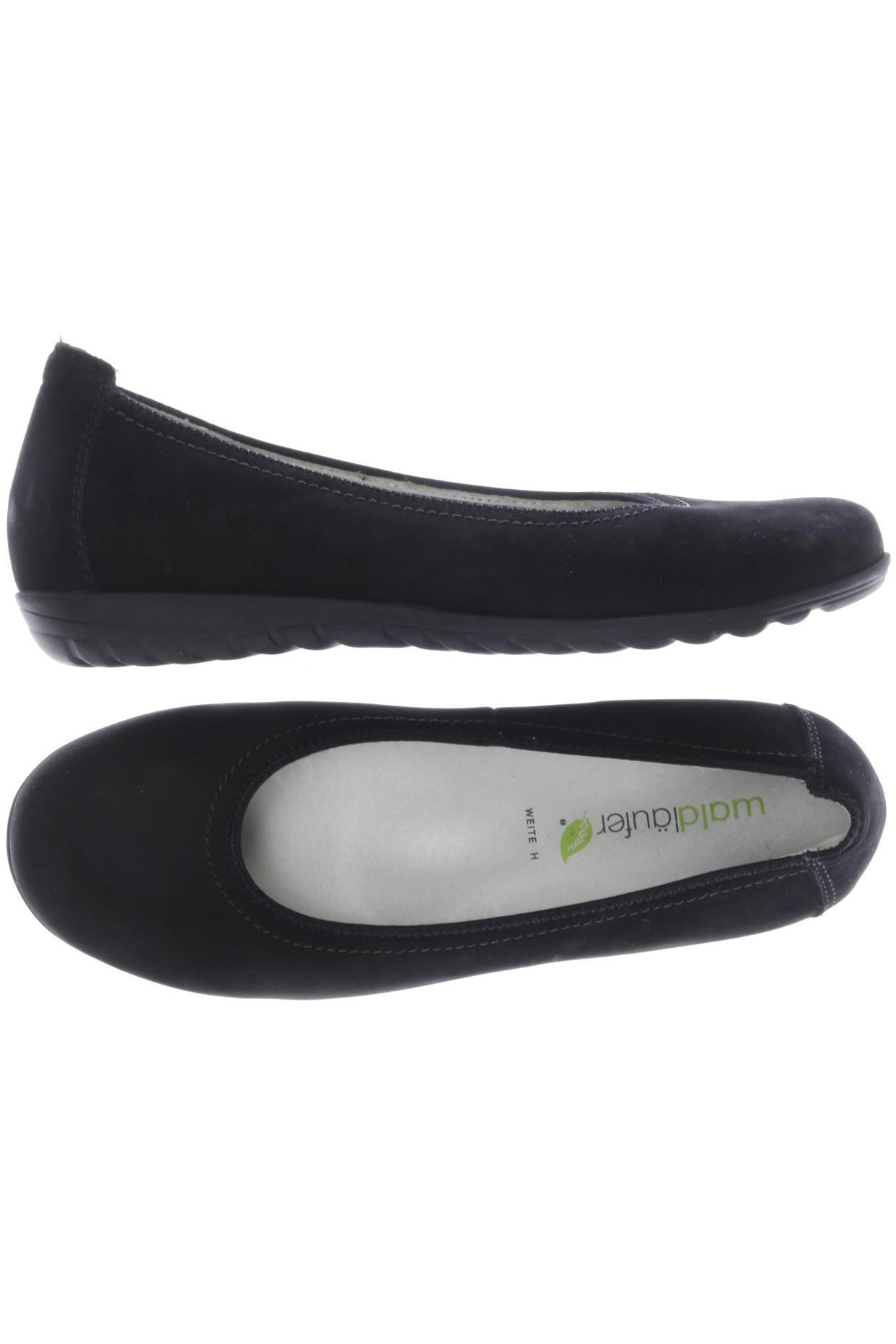 

waldläufer Damen Ballerinas, schwarz, Gr. 3.5