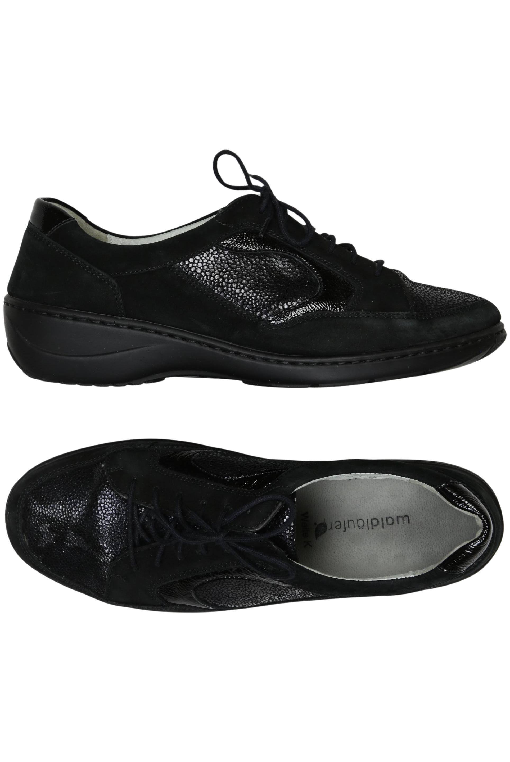 

waldläufer Damen Halbschuh, schwarz, Gr. 6.5