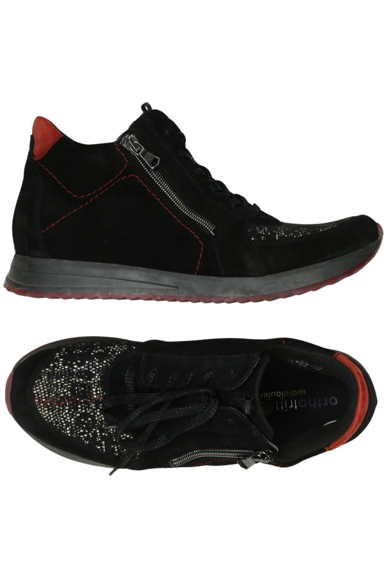 

waldläufer Damen Stiefelette, schwarz, Gr. 7.5