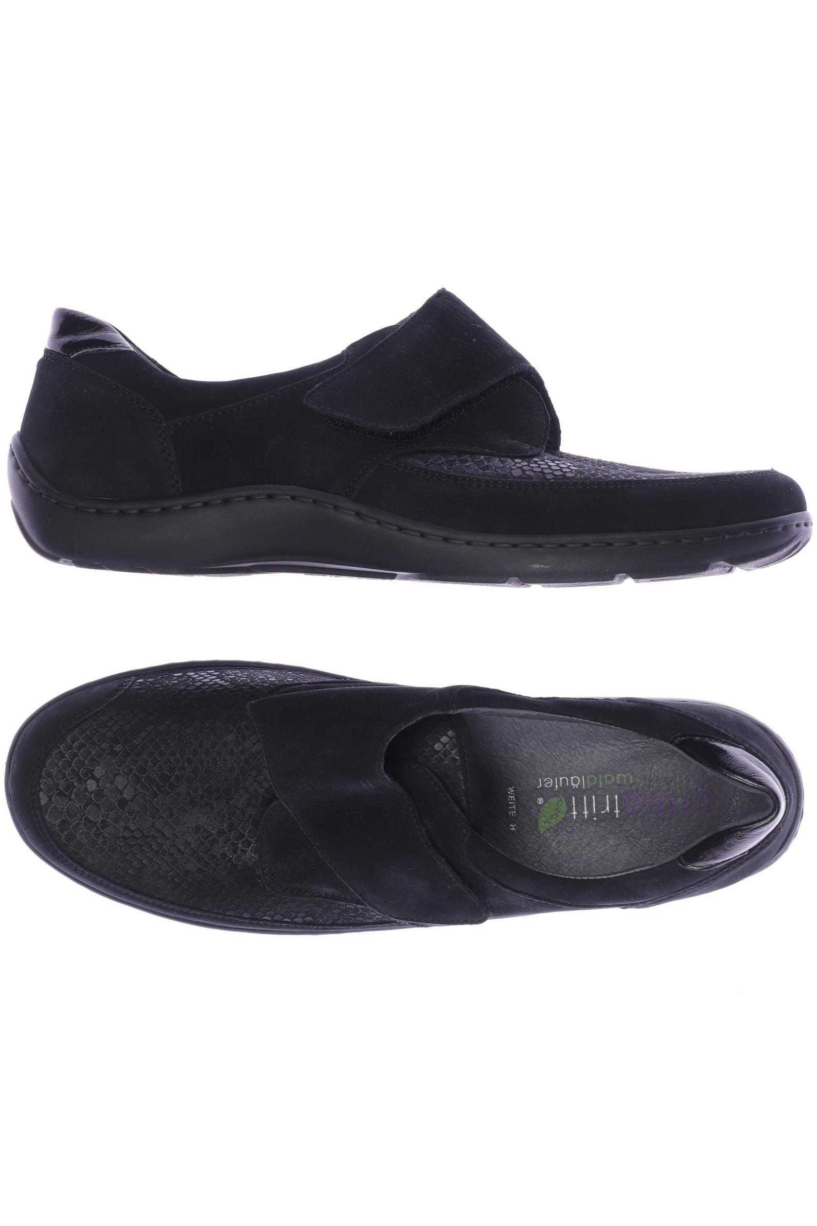 

waldläufer Damen Halbschuh, schwarz, Gr. 6.5