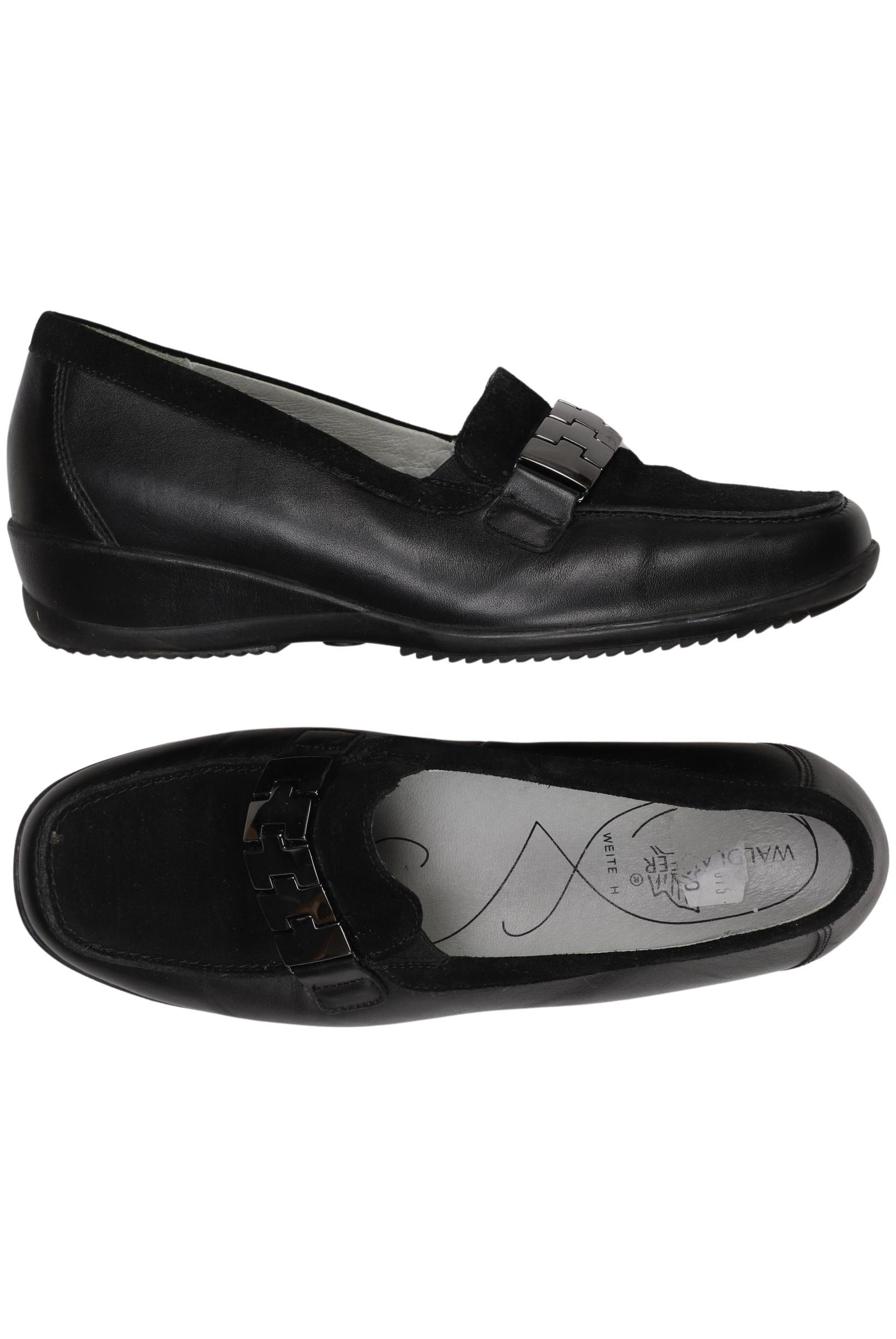 

waldläufer Damen Halbschuh, schwarz, Gr. 5.5