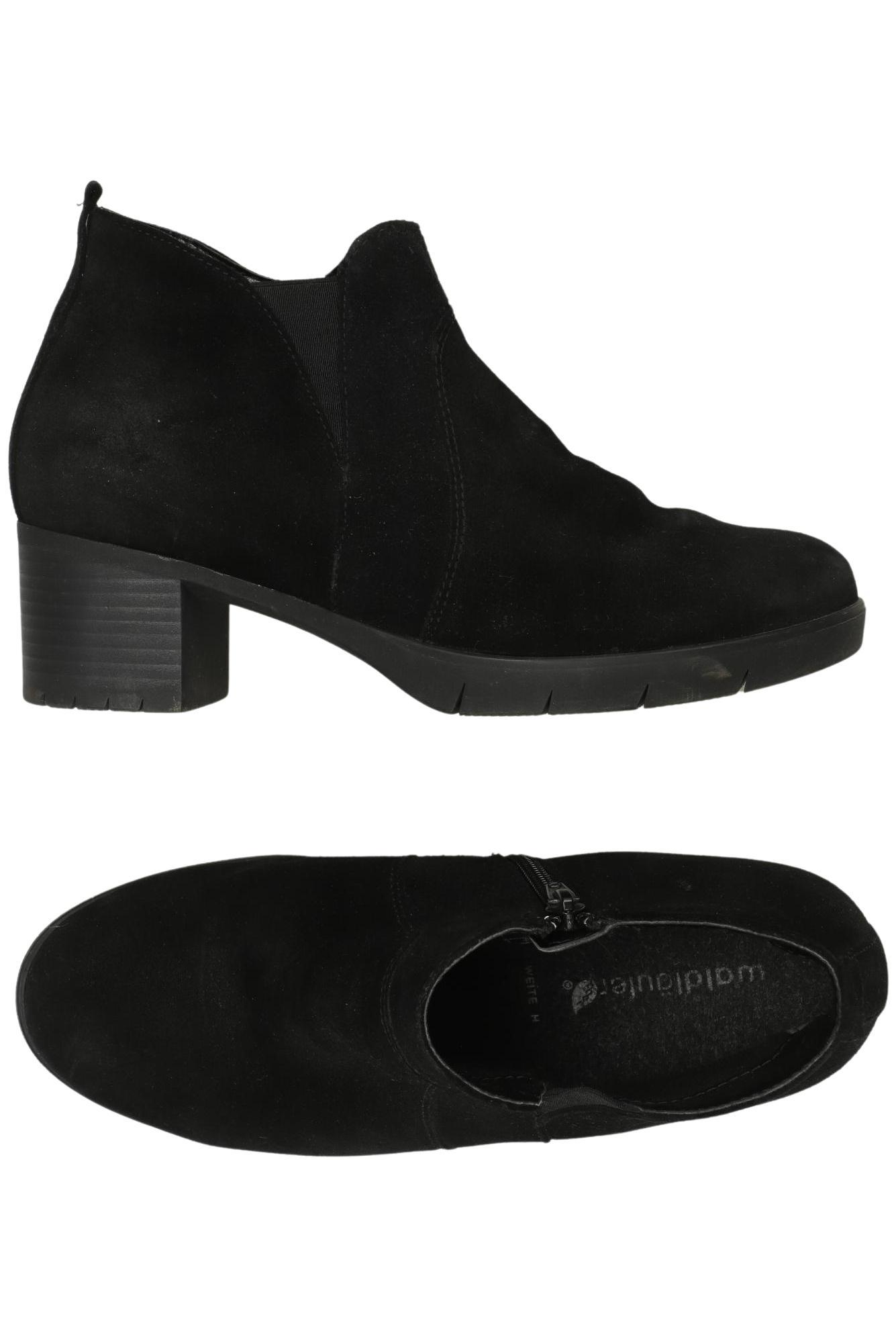 

waldläufer Damen Stiefelette, schwarz, Gr. 4.5