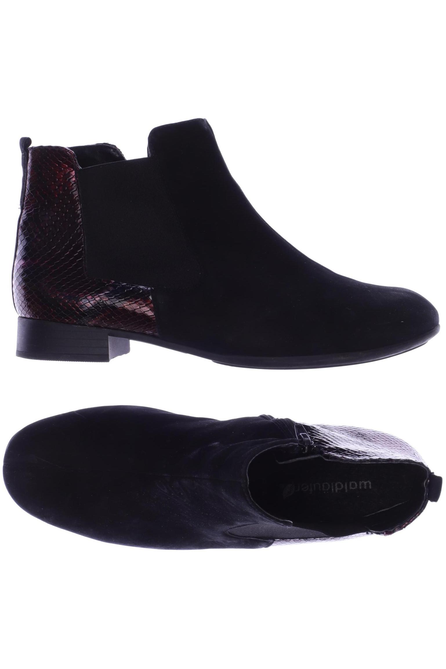 

waldläufer Damen Stiefelette, schwarz, Gr. 6.5