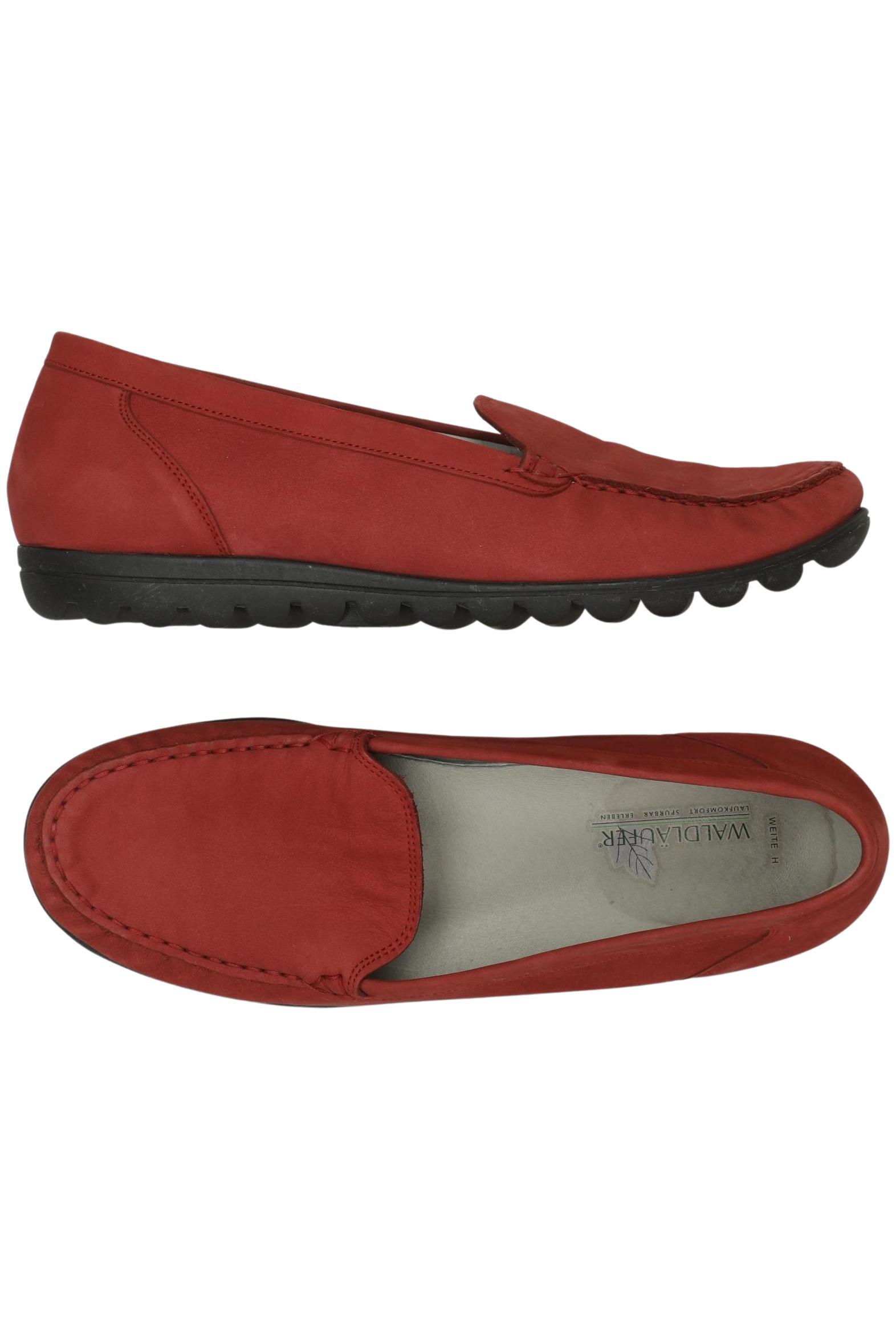 Thumbnail - waldläufer Damen Halbschuh, rot, Gr. 6