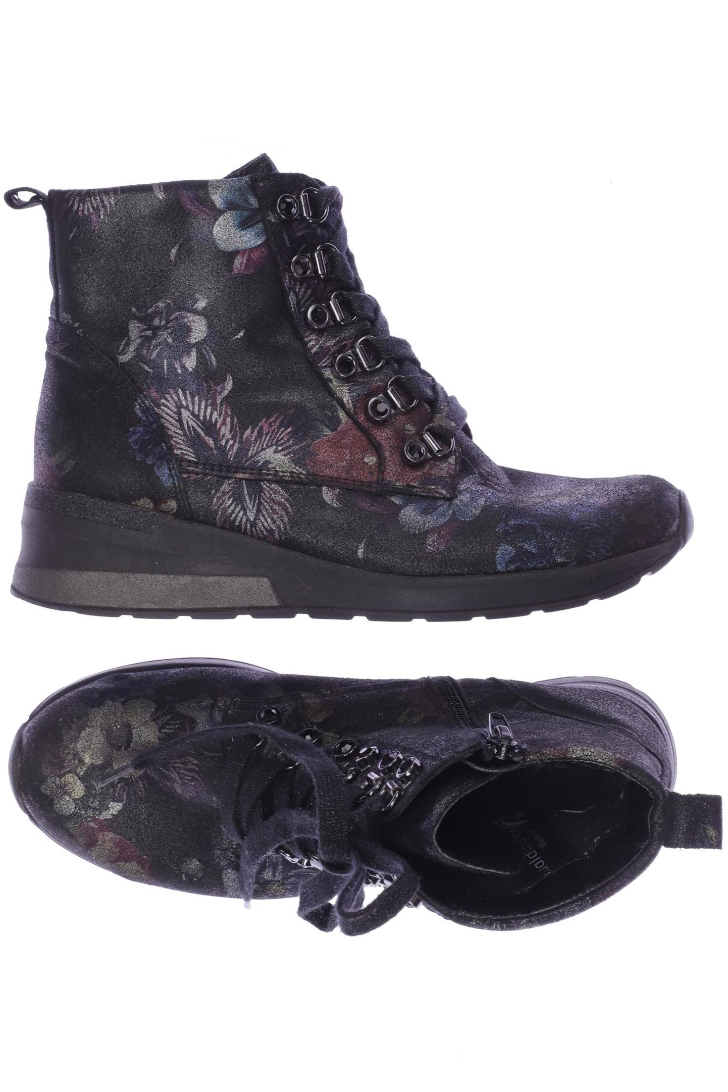 

waldläufer Damen Stiefelette, schwarz, Gr. 5