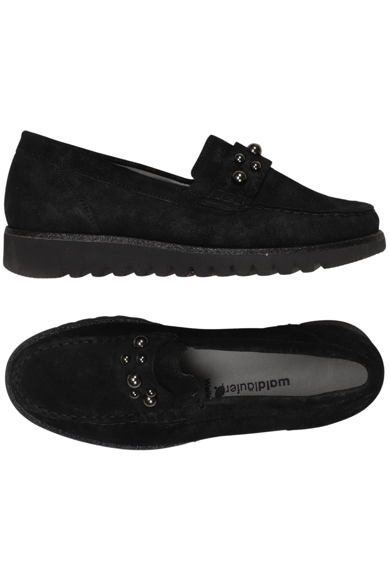 

waldläufer Damen Halbschuh, schwarz, Gr. 5.5