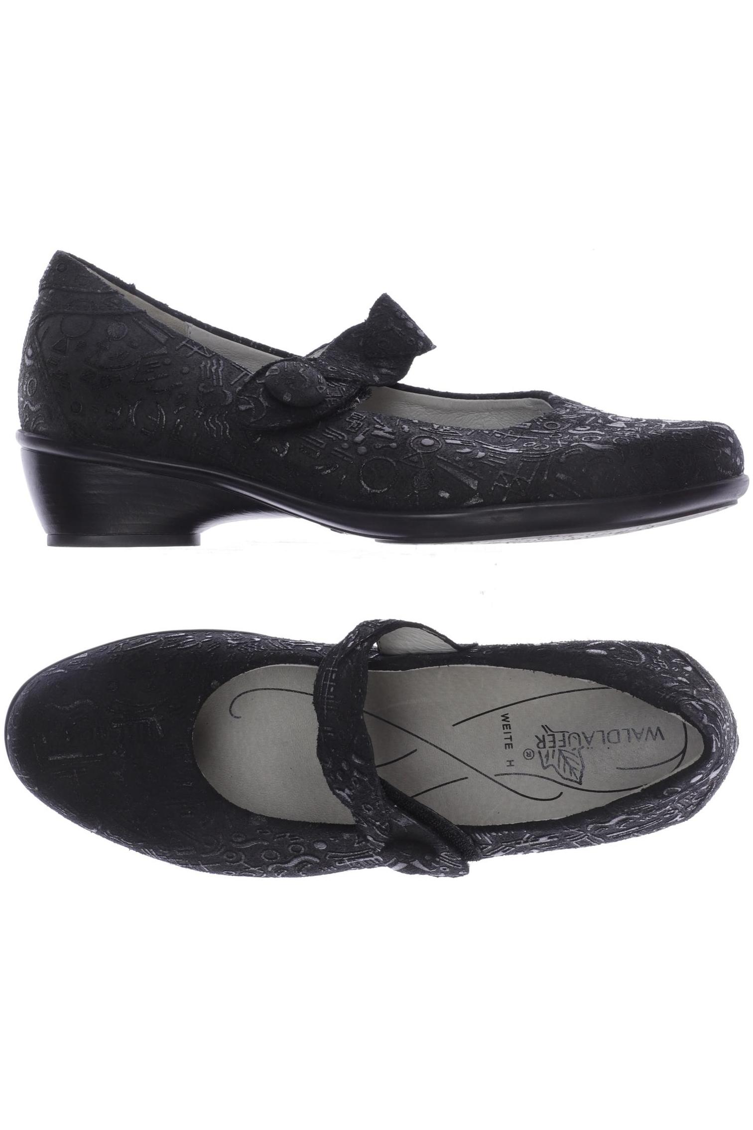 

waldläufer Damen Pumps, schwarz, Gr. 4.5