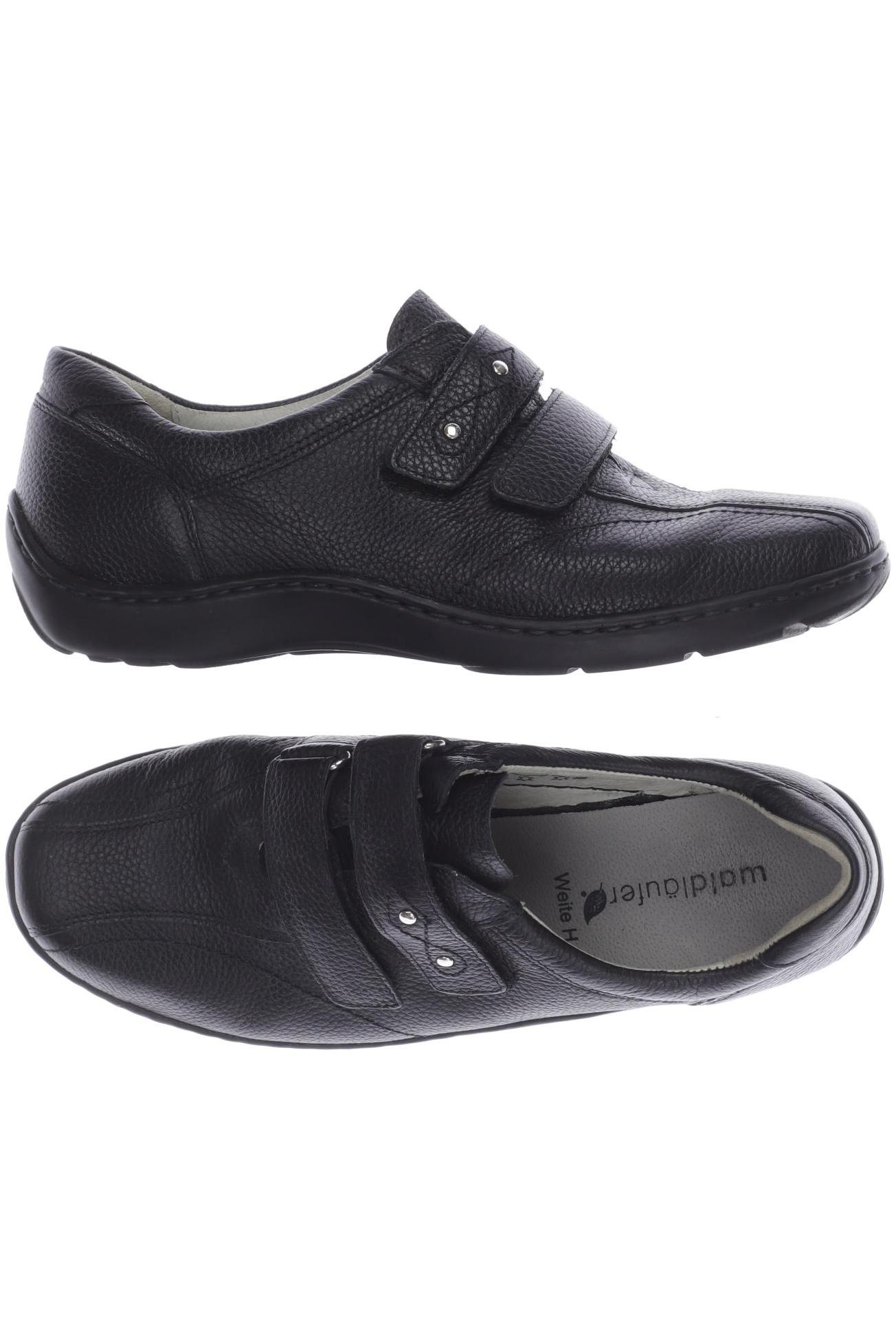 

waldläufer Damen Halbschuh, schwarz, Gr. 3.5