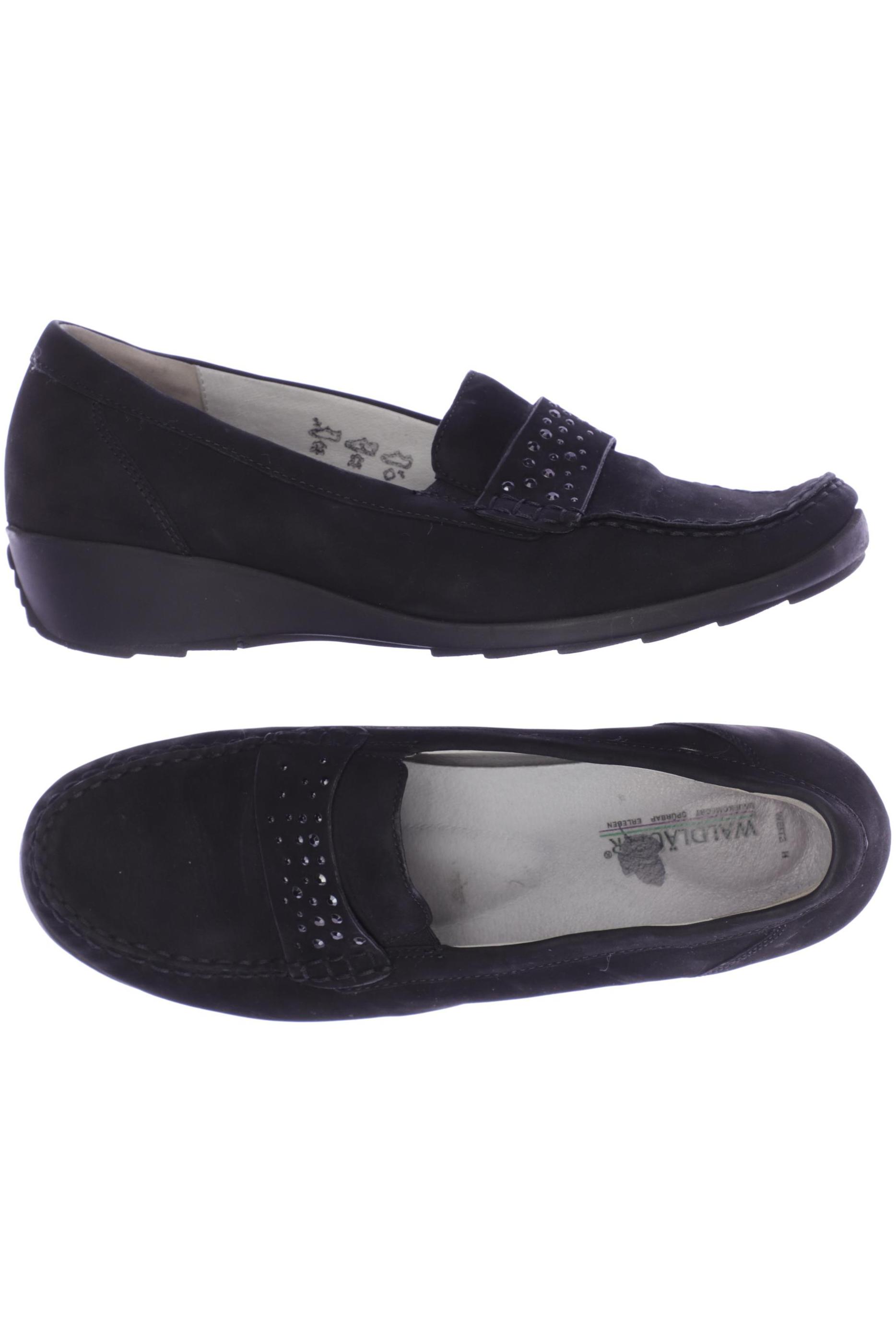 

waldläufer Damen Halbschuh, schwarz, Gr. 6.5