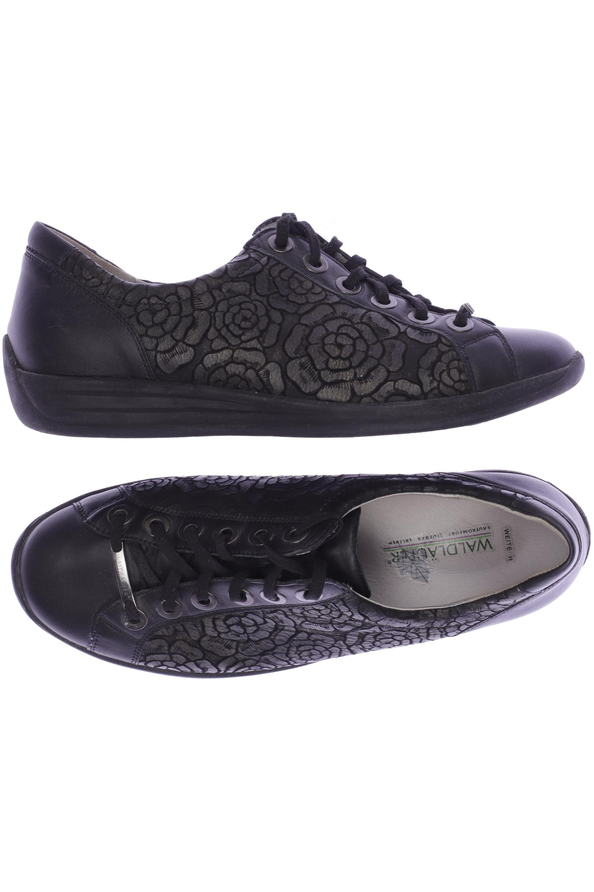 

waldläufer Damen Halbschuh, schwarz, Gr. 4.5