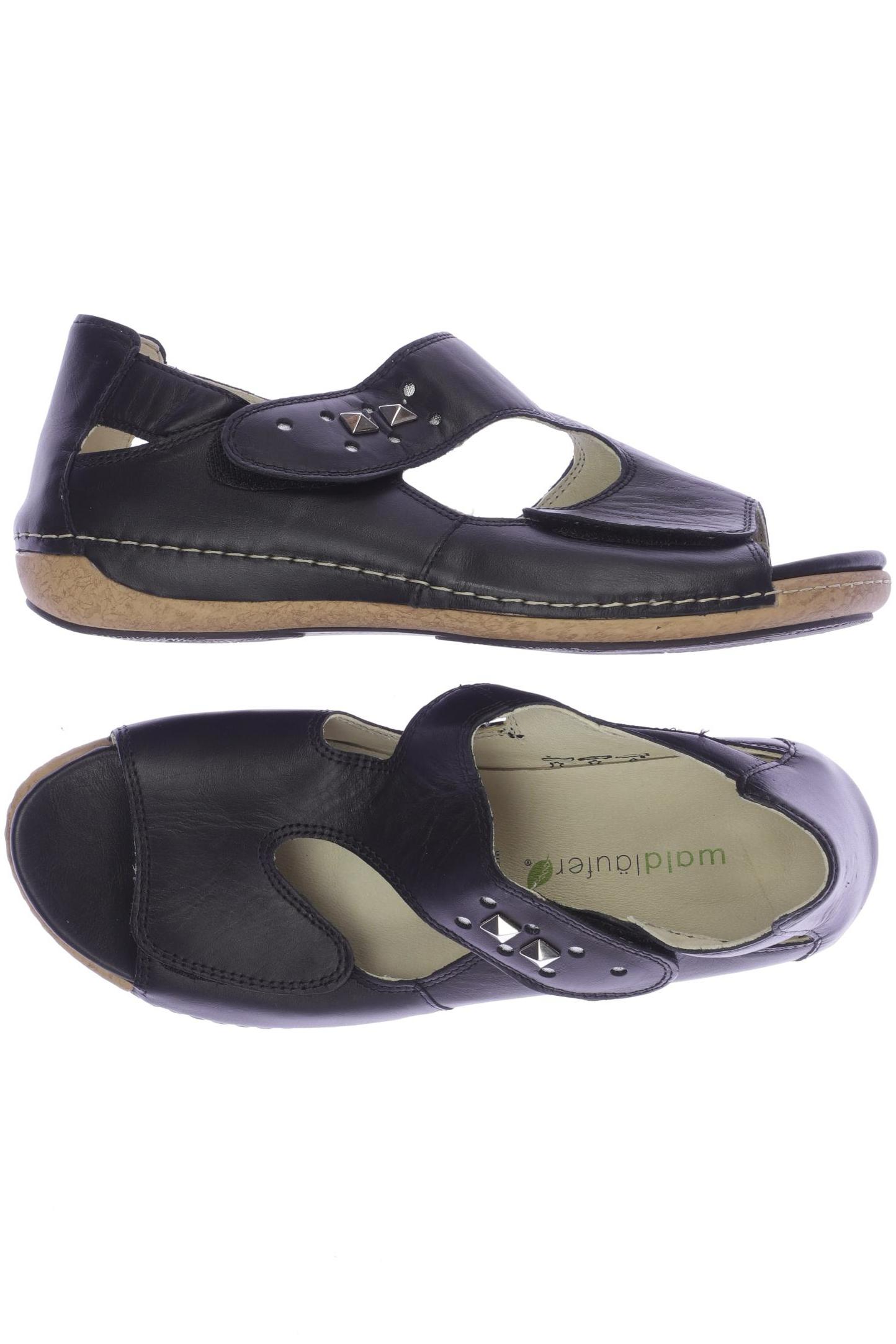 

waldläufer Damen Sandale, schwarz, Gr. 6