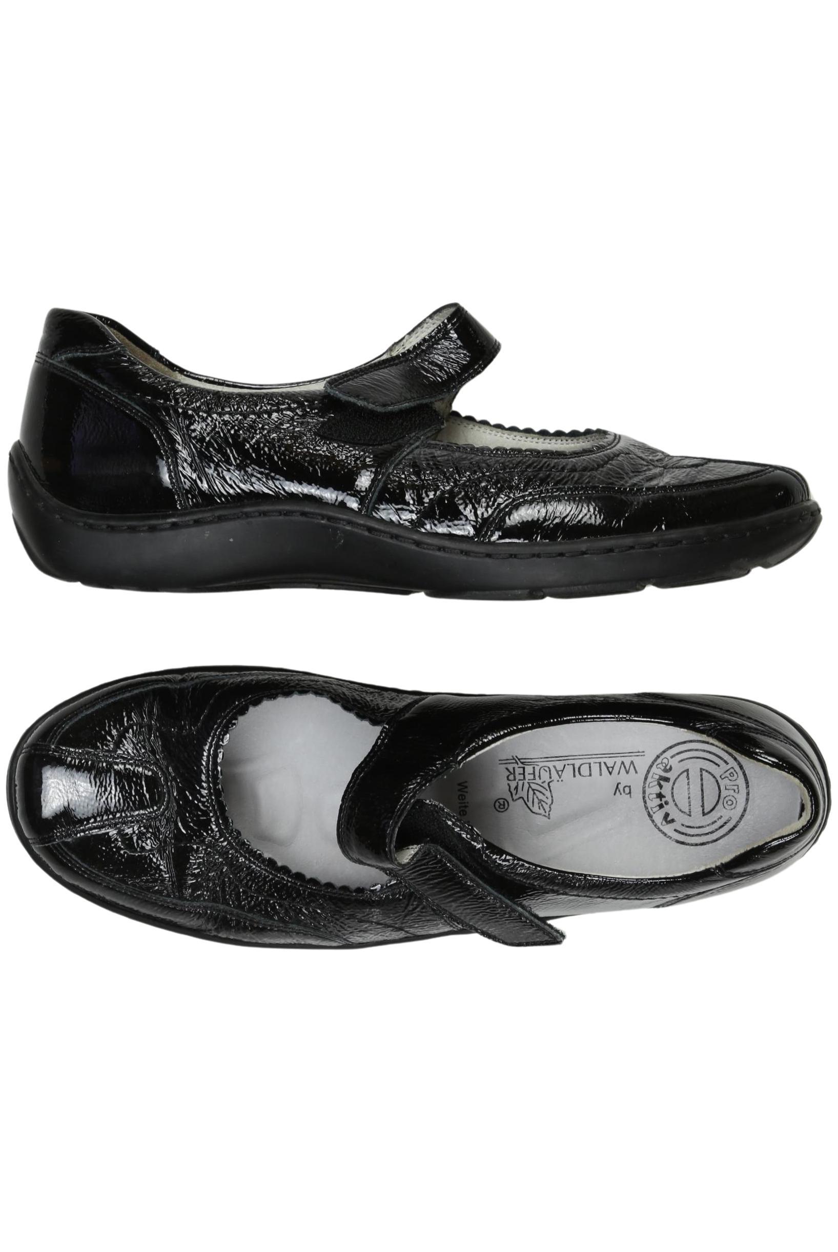 

waldläufer Damen Ballerinas, schwarz, Gr. 4.5